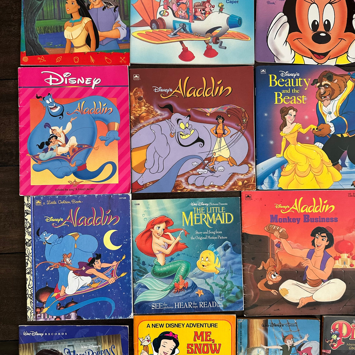 Vintage Disney Book Lot