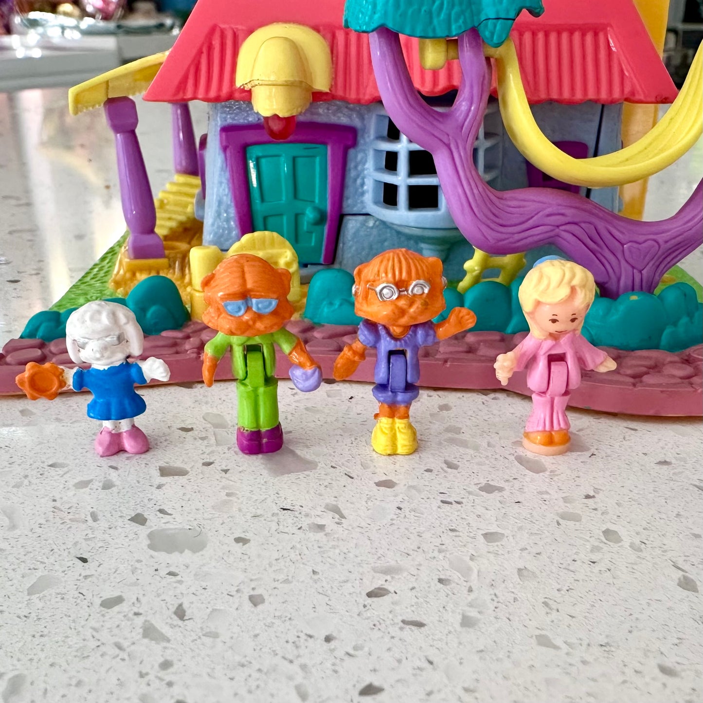 1994 Polly Pocket Light-Up Kitty House