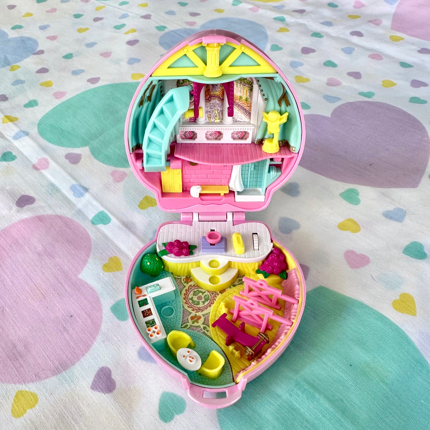 1995 Polly Pocket Stylin’ Workout Playset