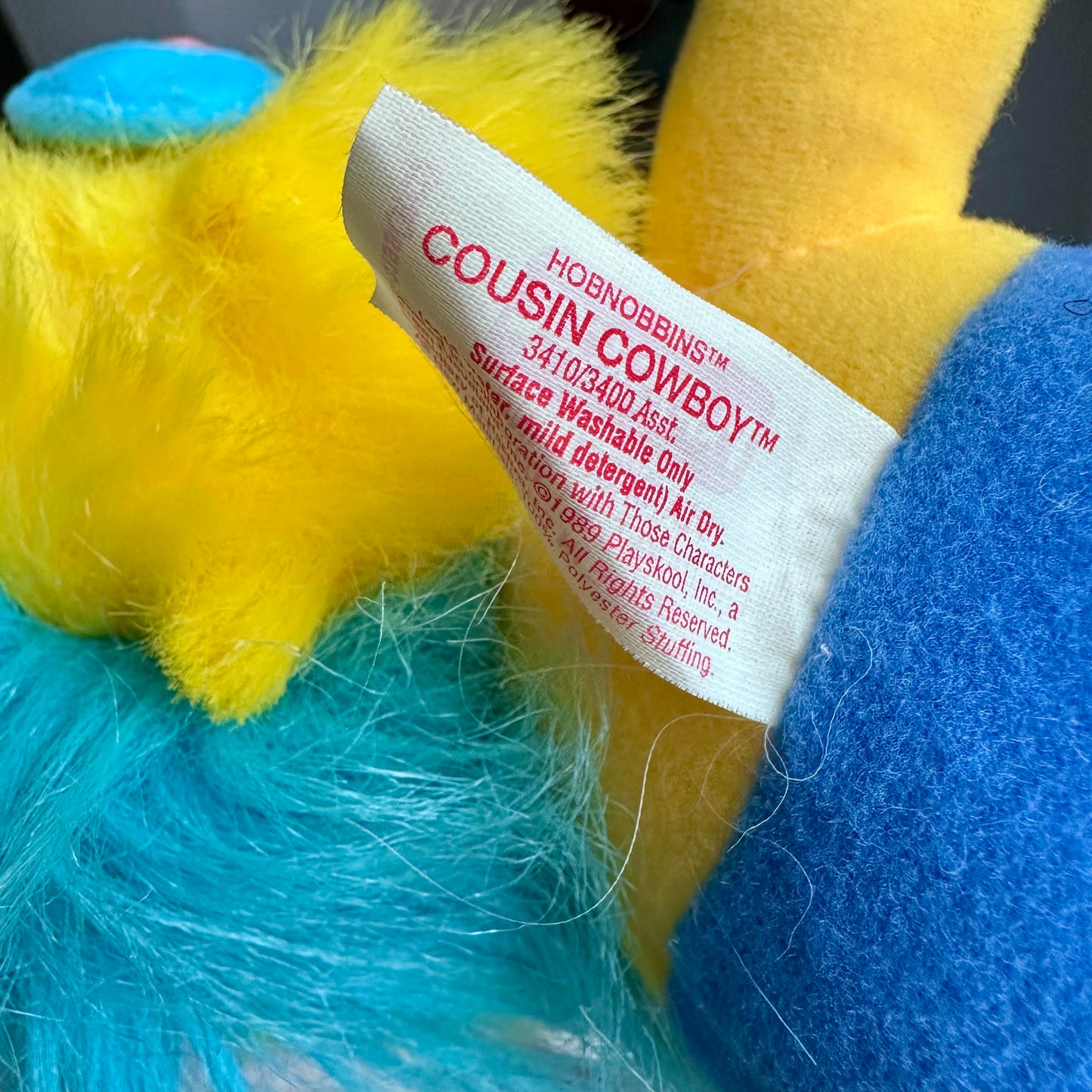 1989 Hobnobbins “Cousin Cowboy” Plush