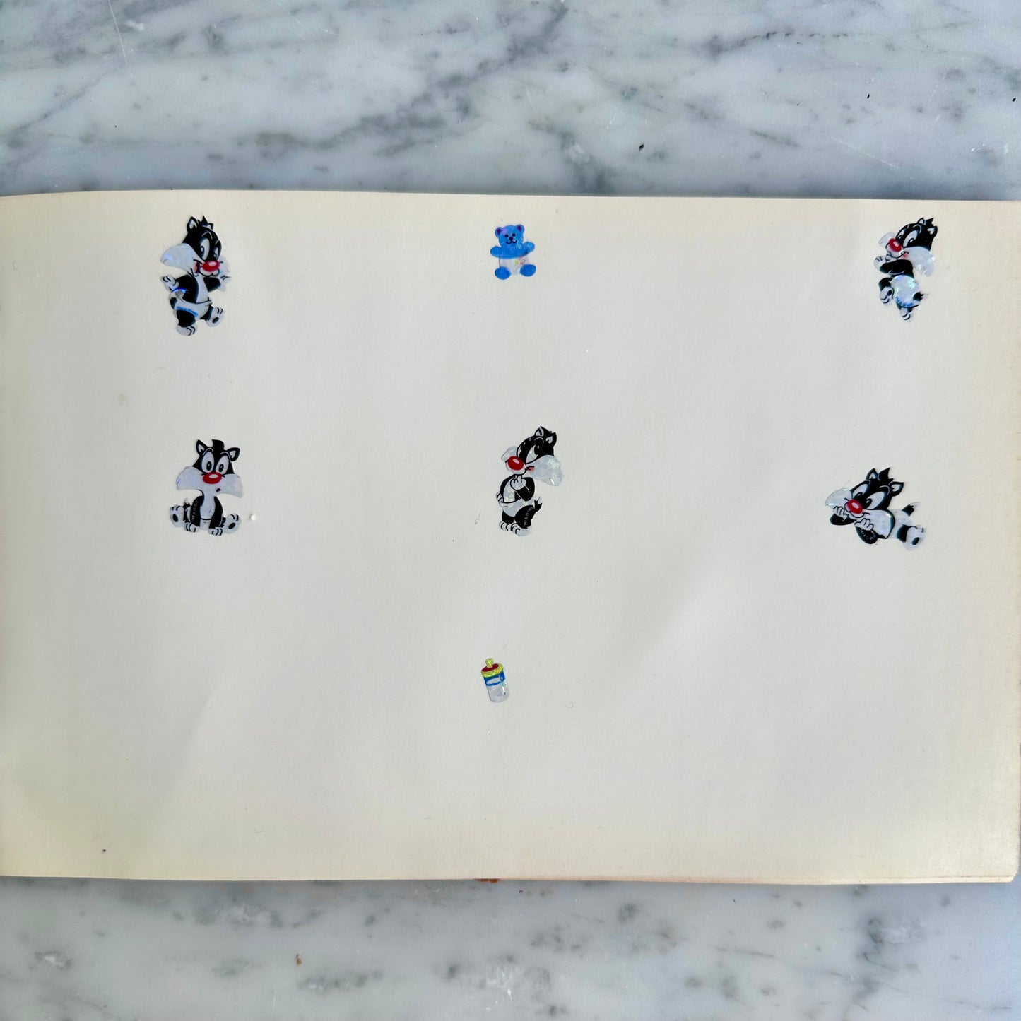 1996 Sandylion Baby Looney Tunes Sticker Album with Stickers