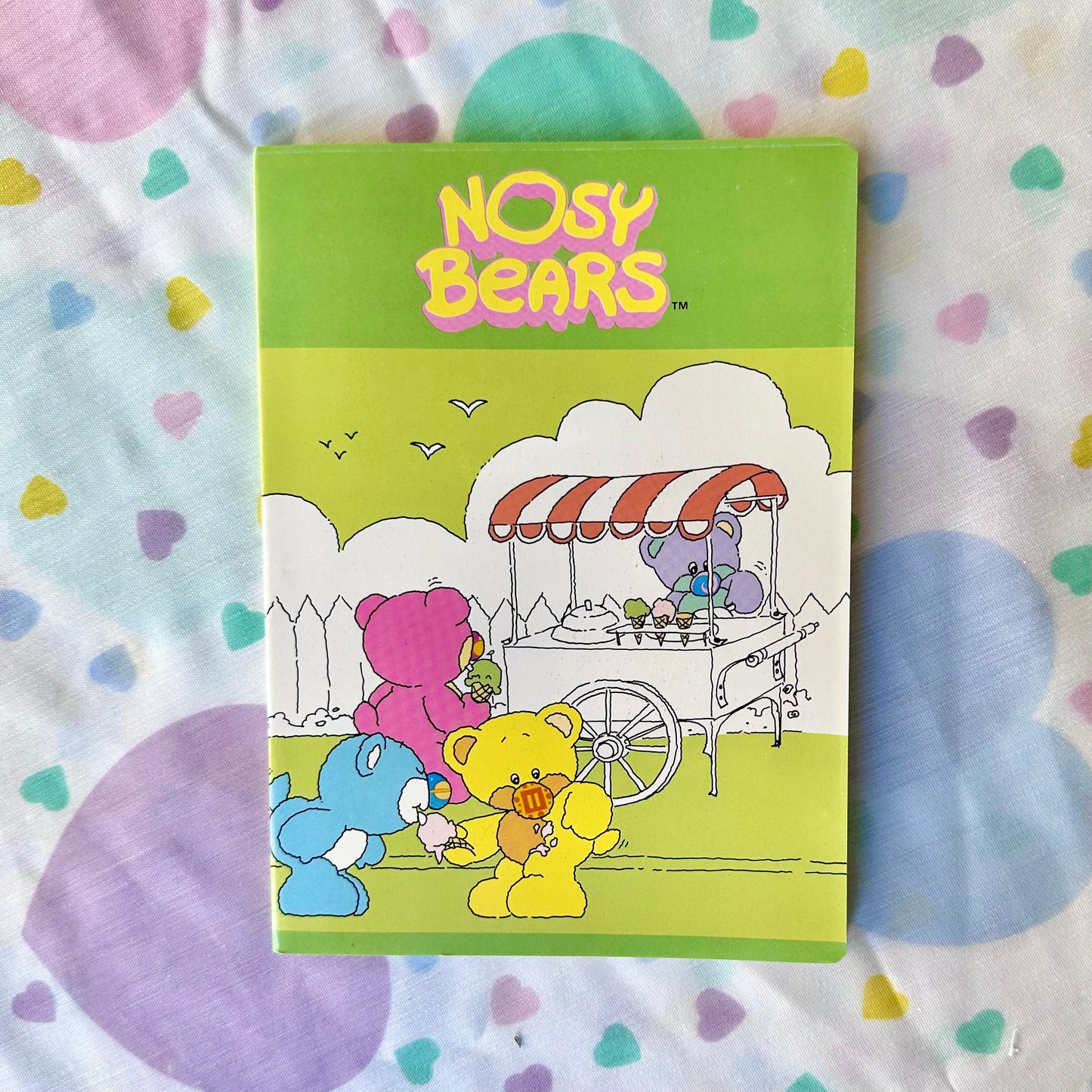 80’s Dead Stock Nosey Bears Notebook