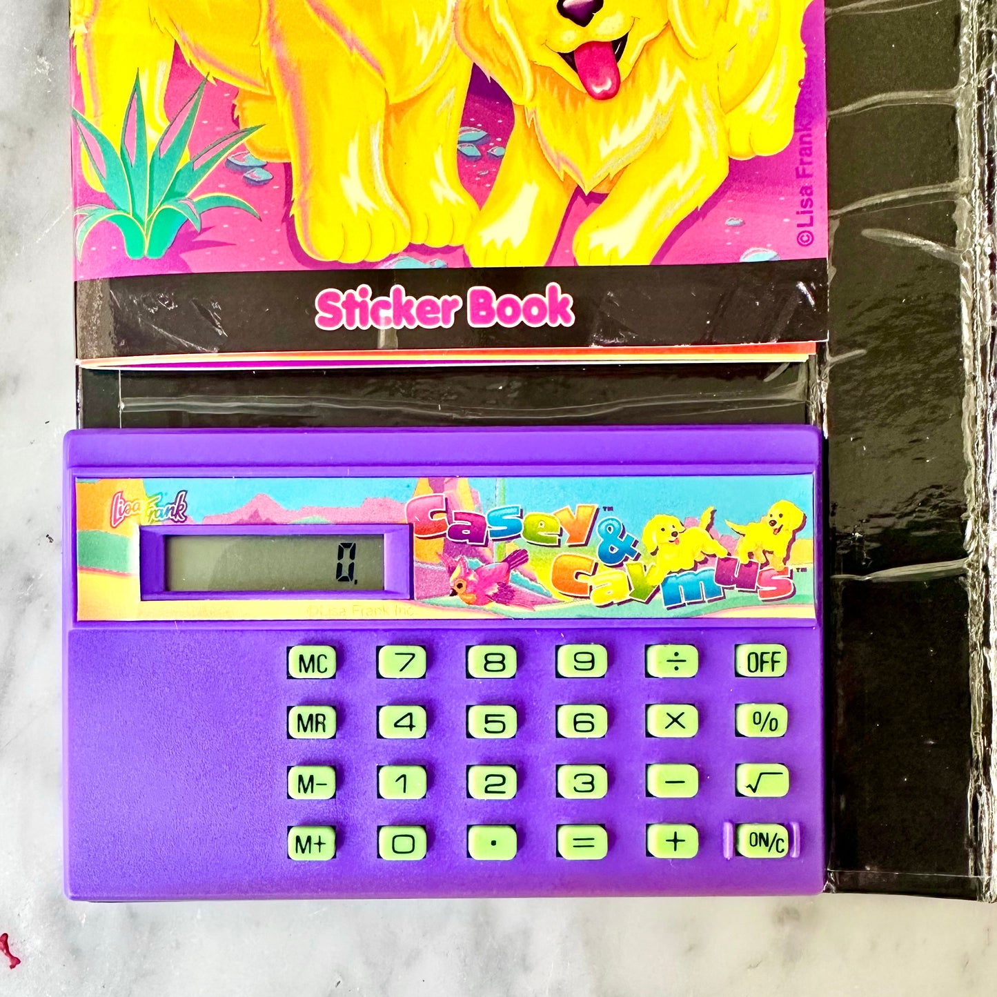 Vintage 1990’s Lisa Frank Casey & Caymus Dream Writers