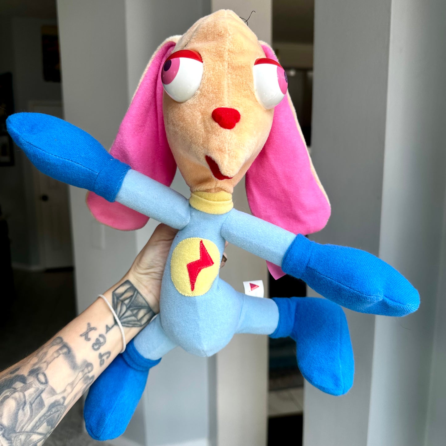 1992 Dakin Ren & Stimpy Inflatable Plush