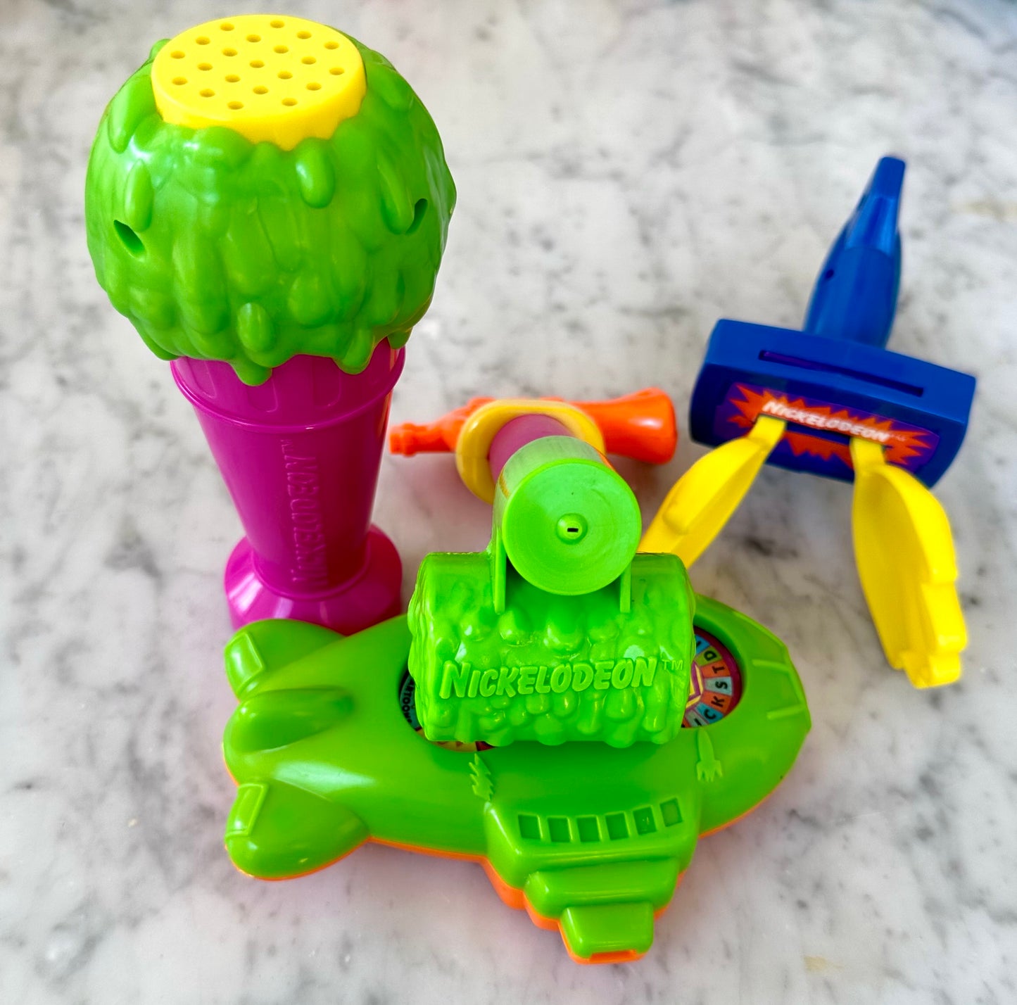 1993 McDonald’s Nickelodeon Happy Meal Toy Set