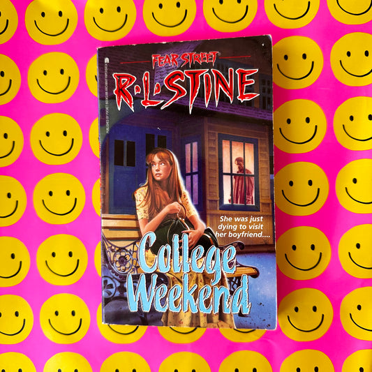 R.L. Stine Fear Street “College Weekend” Book