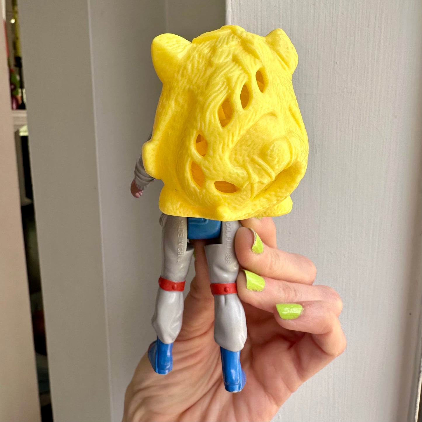 1988 The Real Ghostbusters Winston Zeddemore Screaming Heroes Action Figure