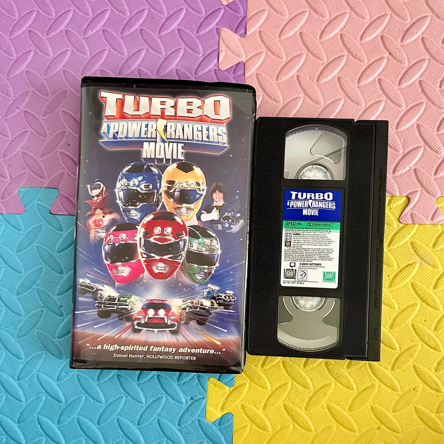 1997 Turbo A Power Rangers Movie VHS