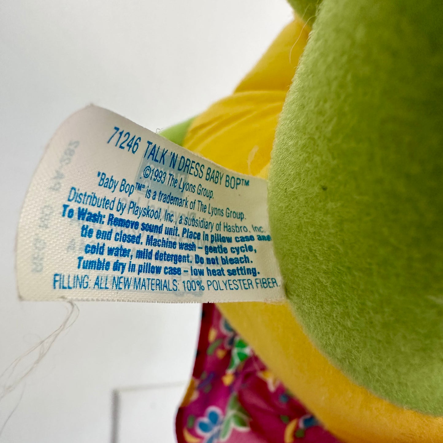 1993 Barney’s Baby Bop Plush