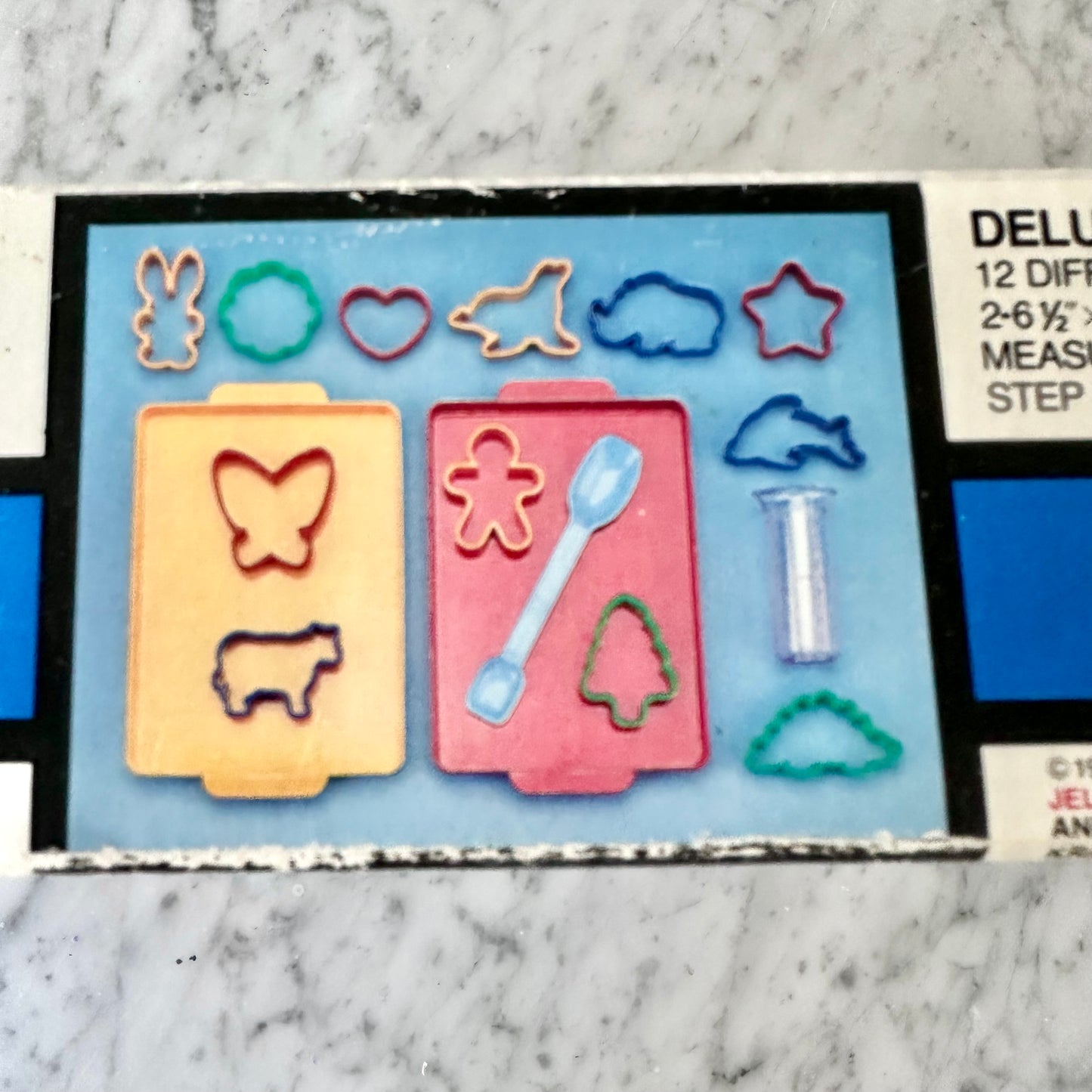 1991 Jello-o Jigglers Fun Snack Kit