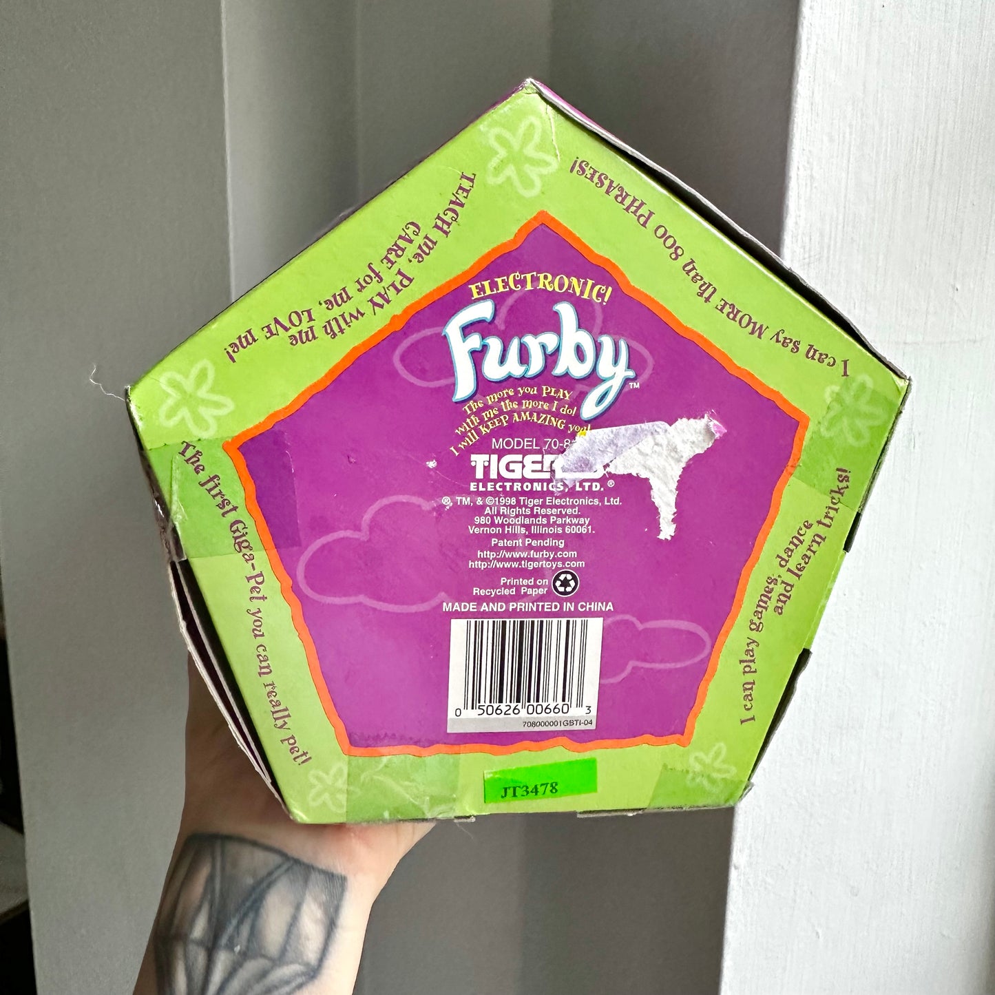 1998 Snow Leopard Furby