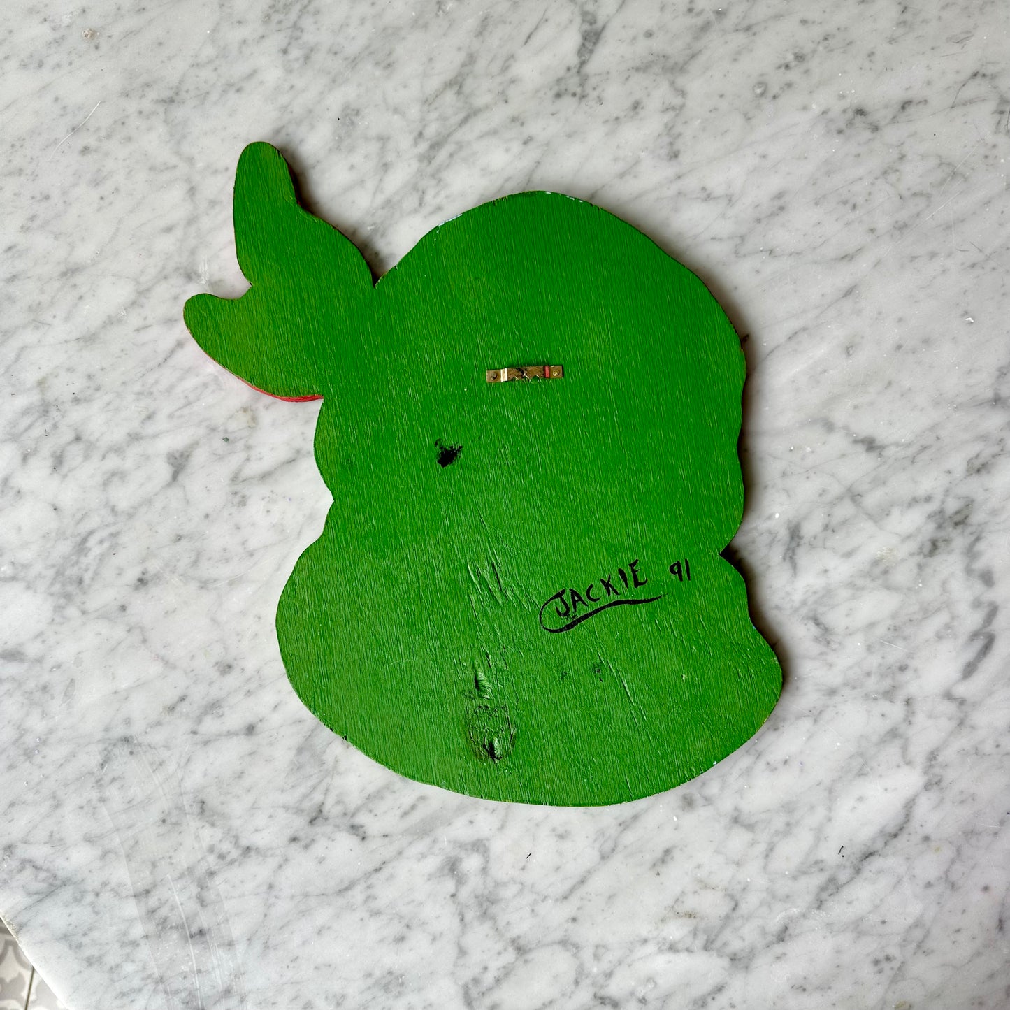 1991 Handmade TMNT Raphael Wall Art