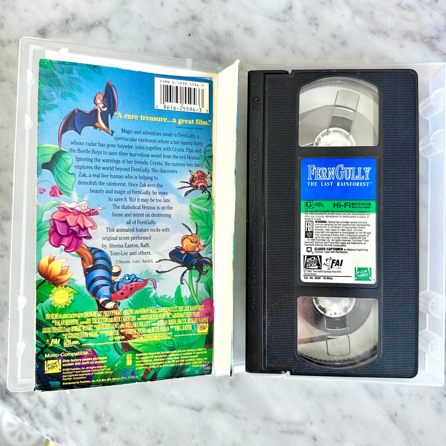 Ferngully VHS