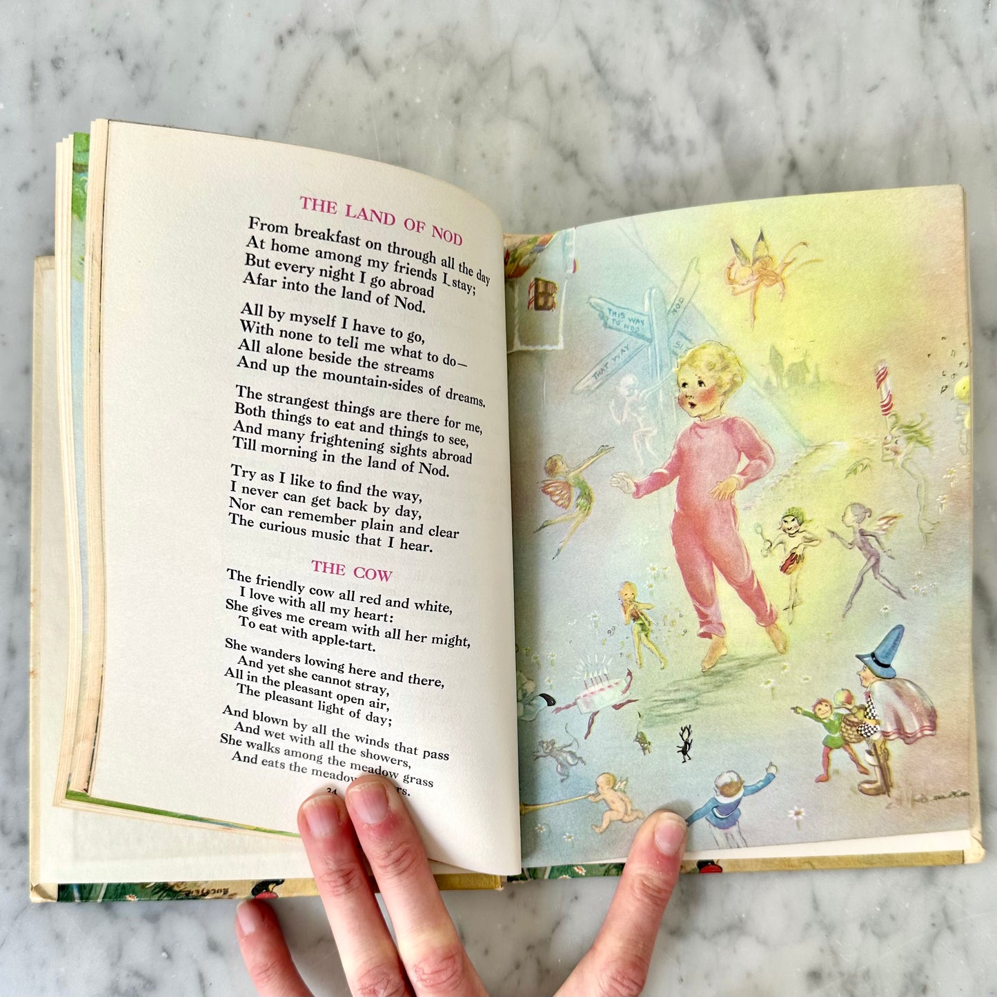 1961 A Child's Garden of Verses by Robert Louis Stevenson Book