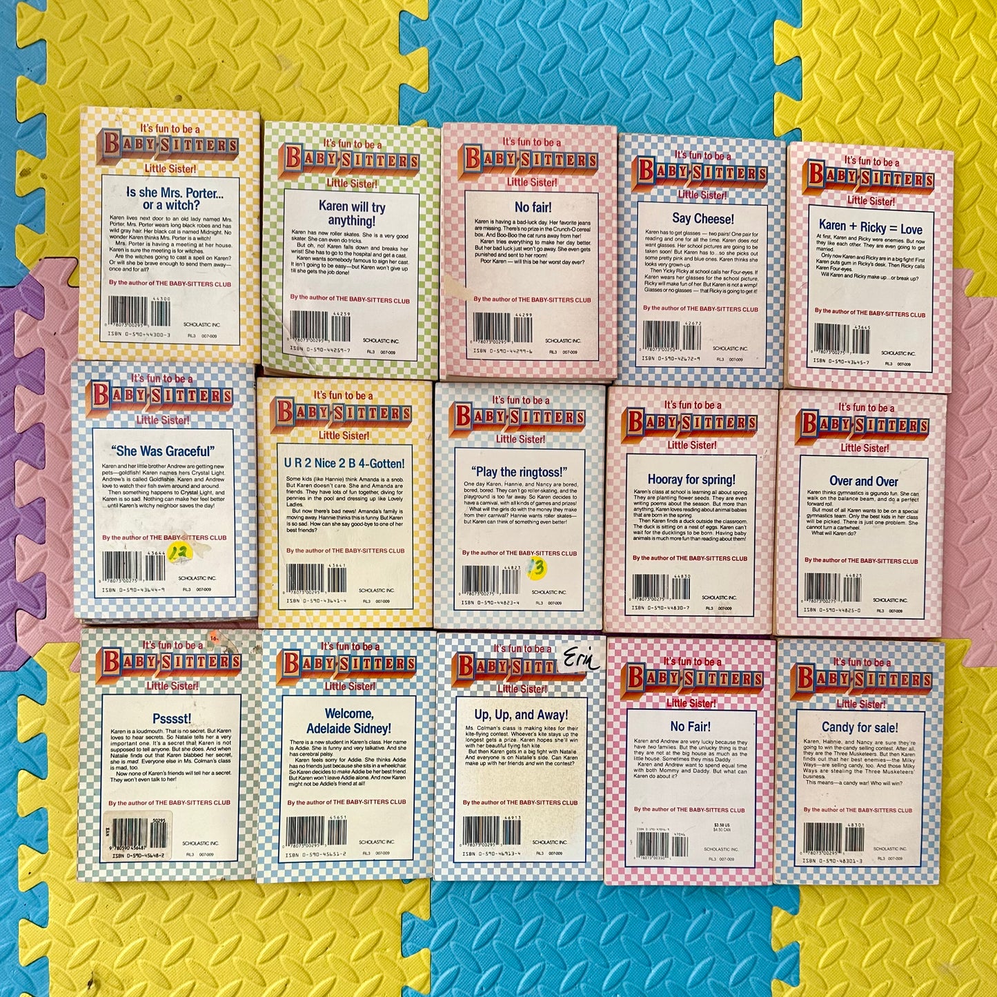 Baby-Sitters Little Sister Books-You Pick!