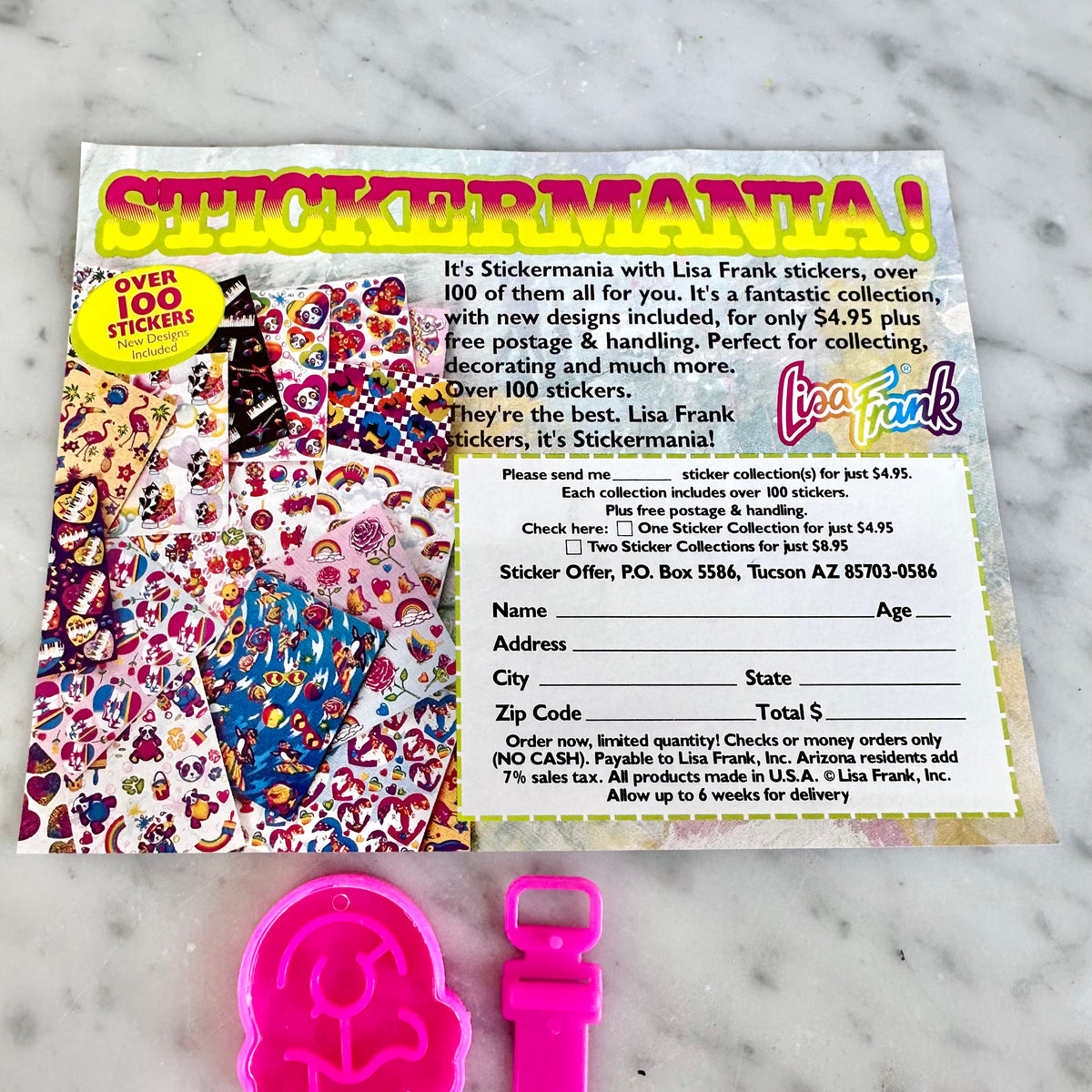90’s Lisa Frank Party Favor Lot