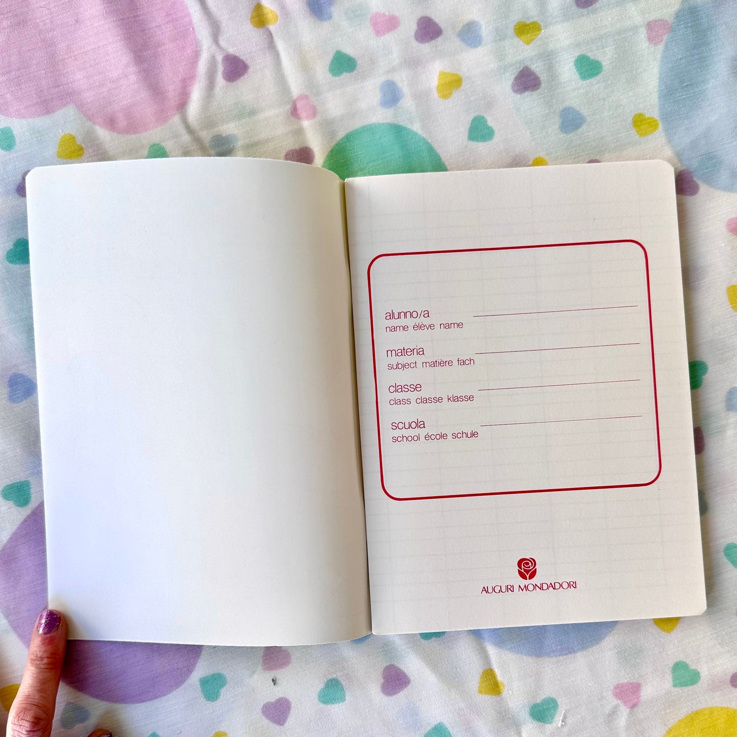 80’s Dead Stock Nosey Bears Notebook