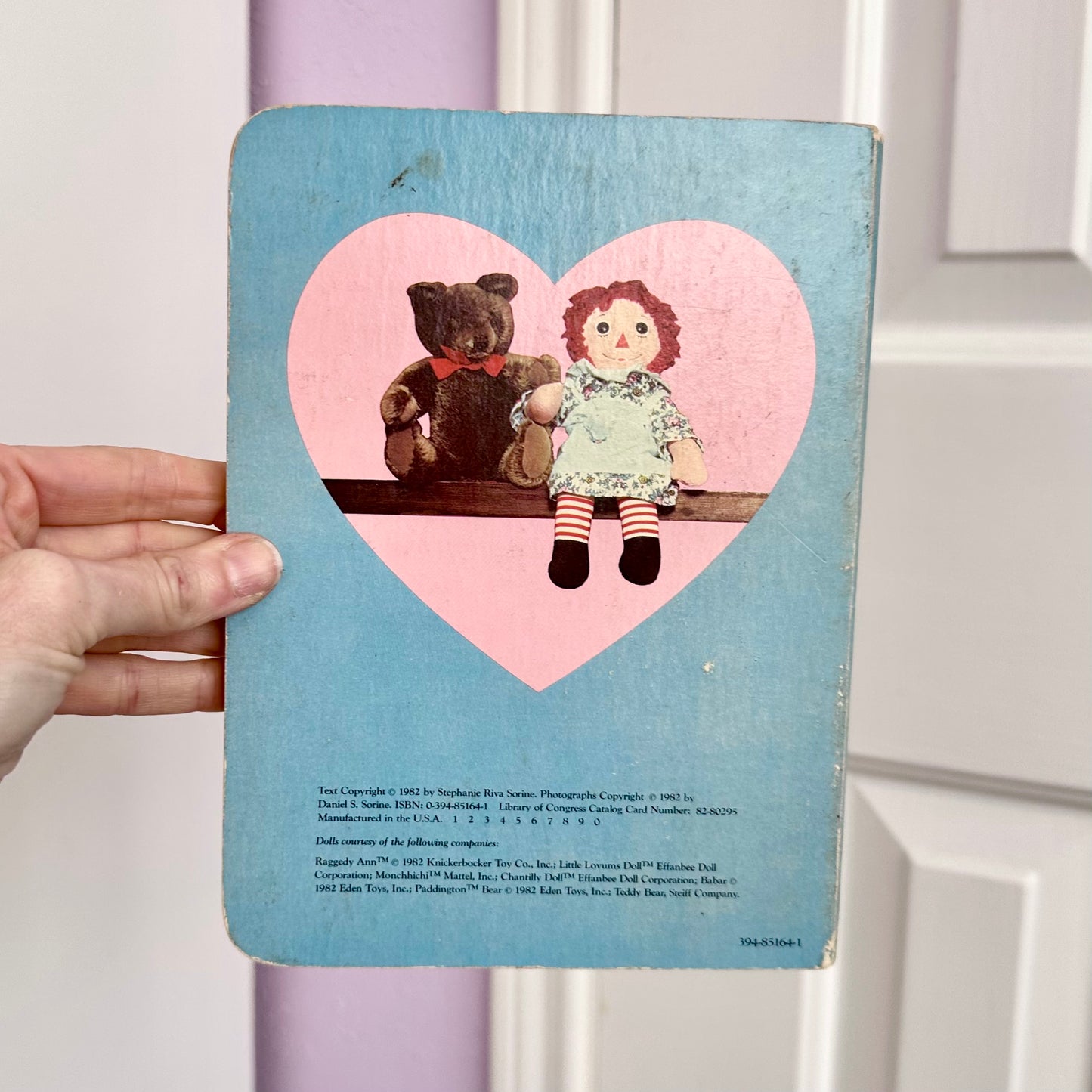 1982 Doll Friends Board Book