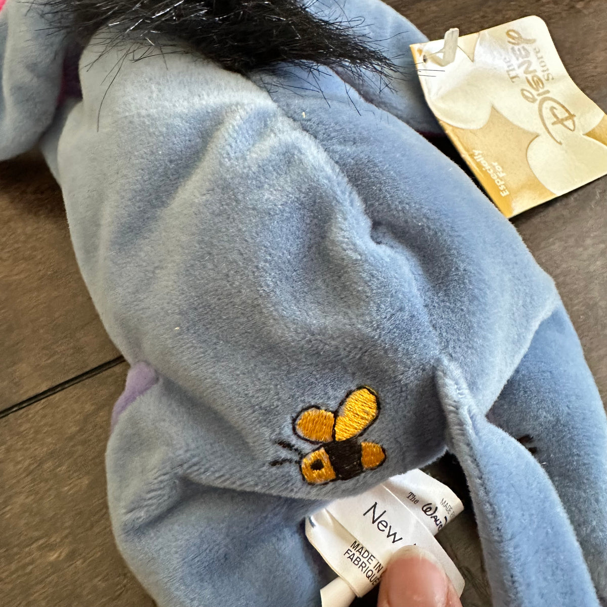 Vintage Winnie the Pooh and Eeyore Beanies