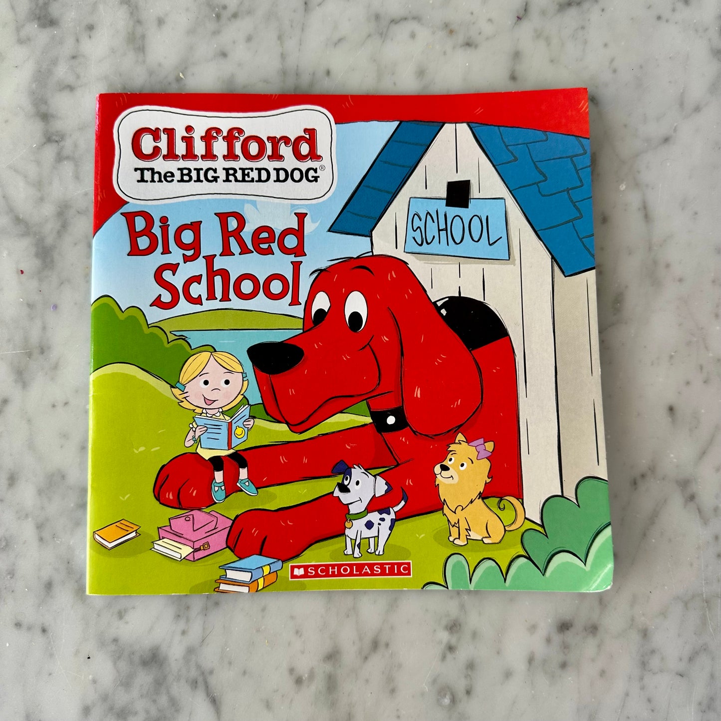 Vintage Clifford Book and Plush