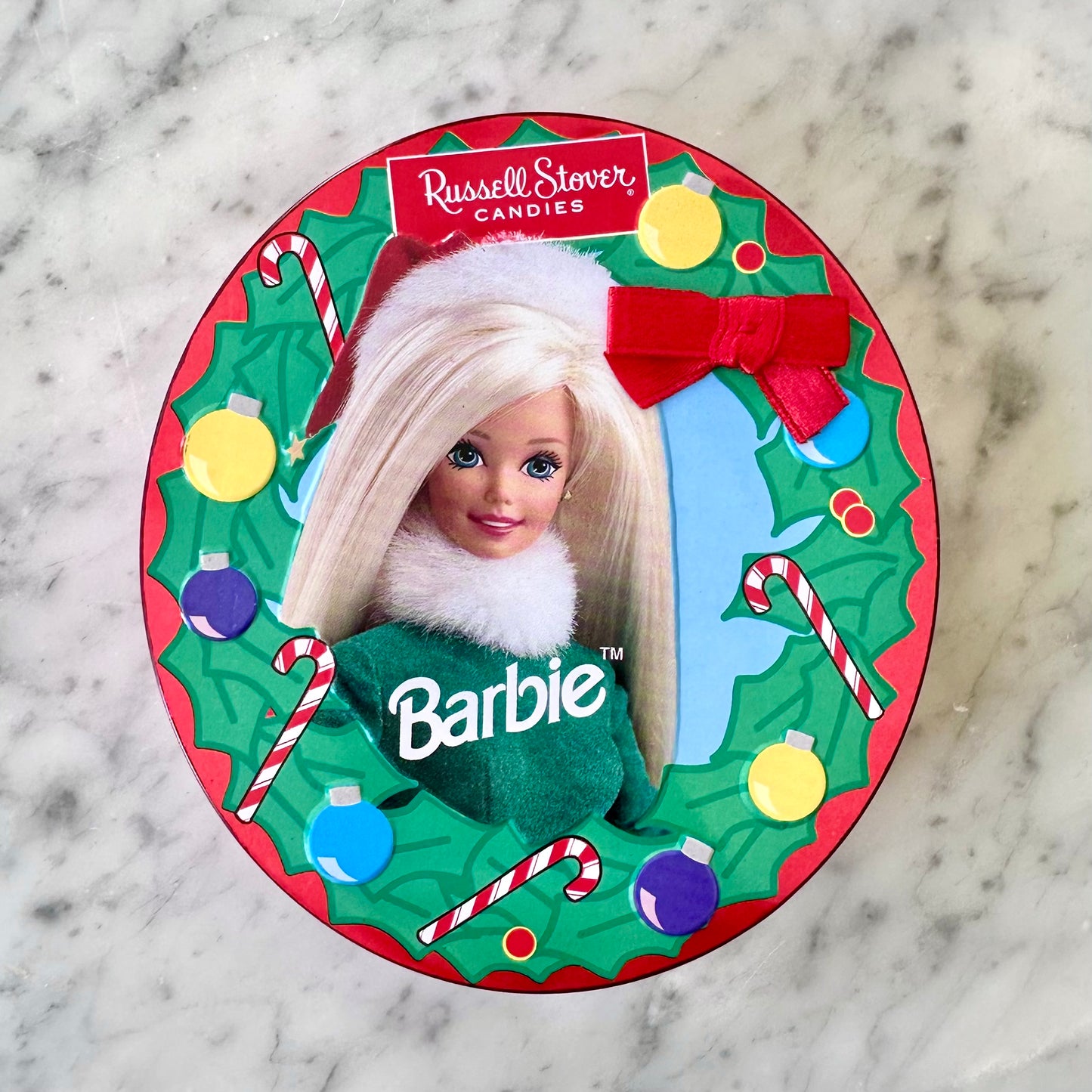 1997 Barbie Russell Stover Candies Collectible Tin