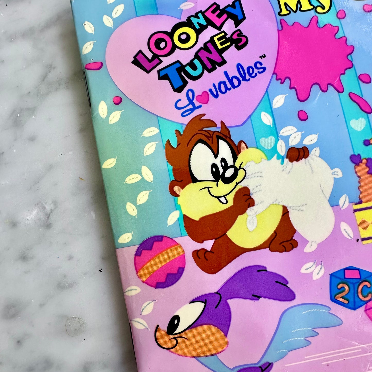 1996 Sandylion Baby Looney Tunes Sticker Album with Stickers
