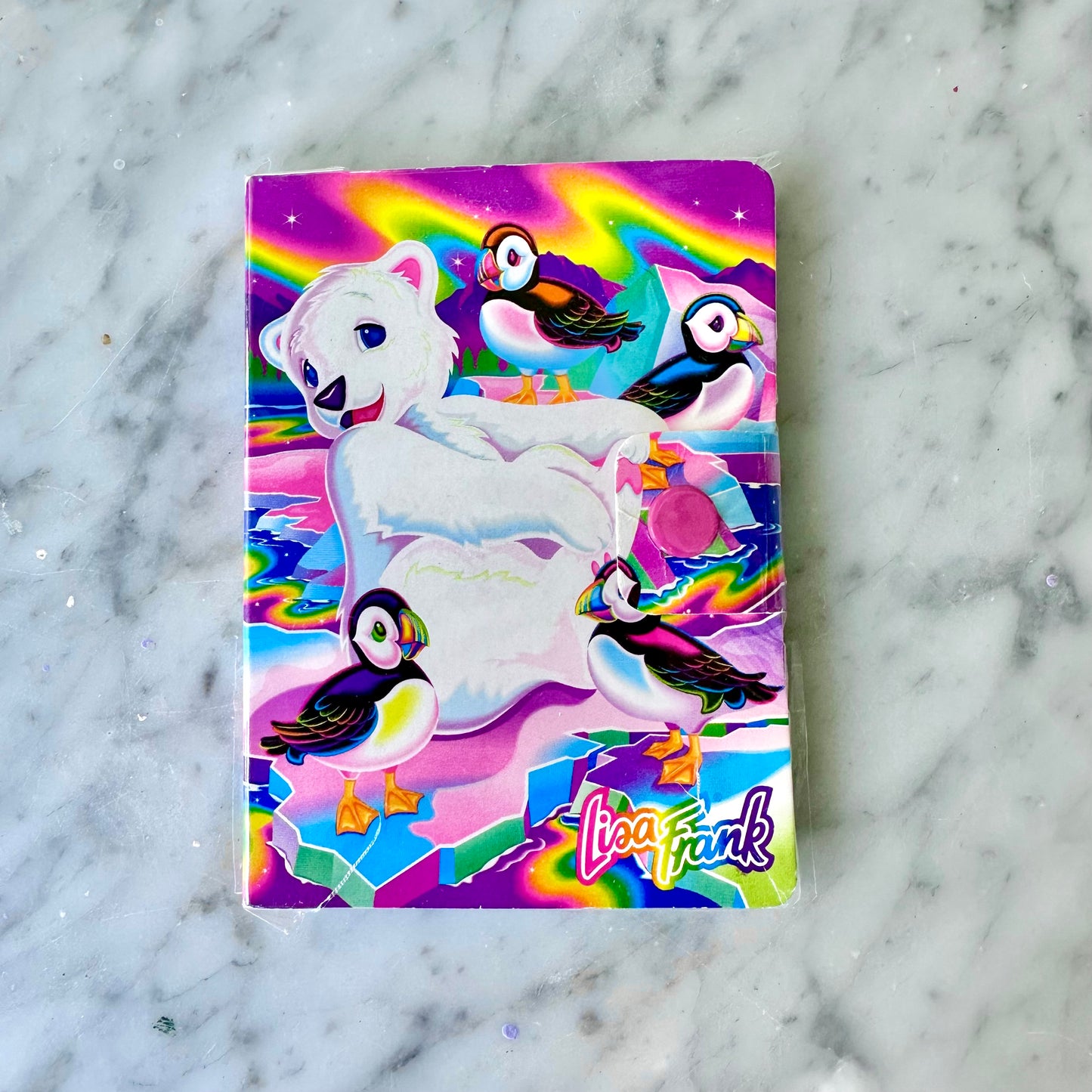 1990’s Lisa Frank Roary Snap Mini Notebook