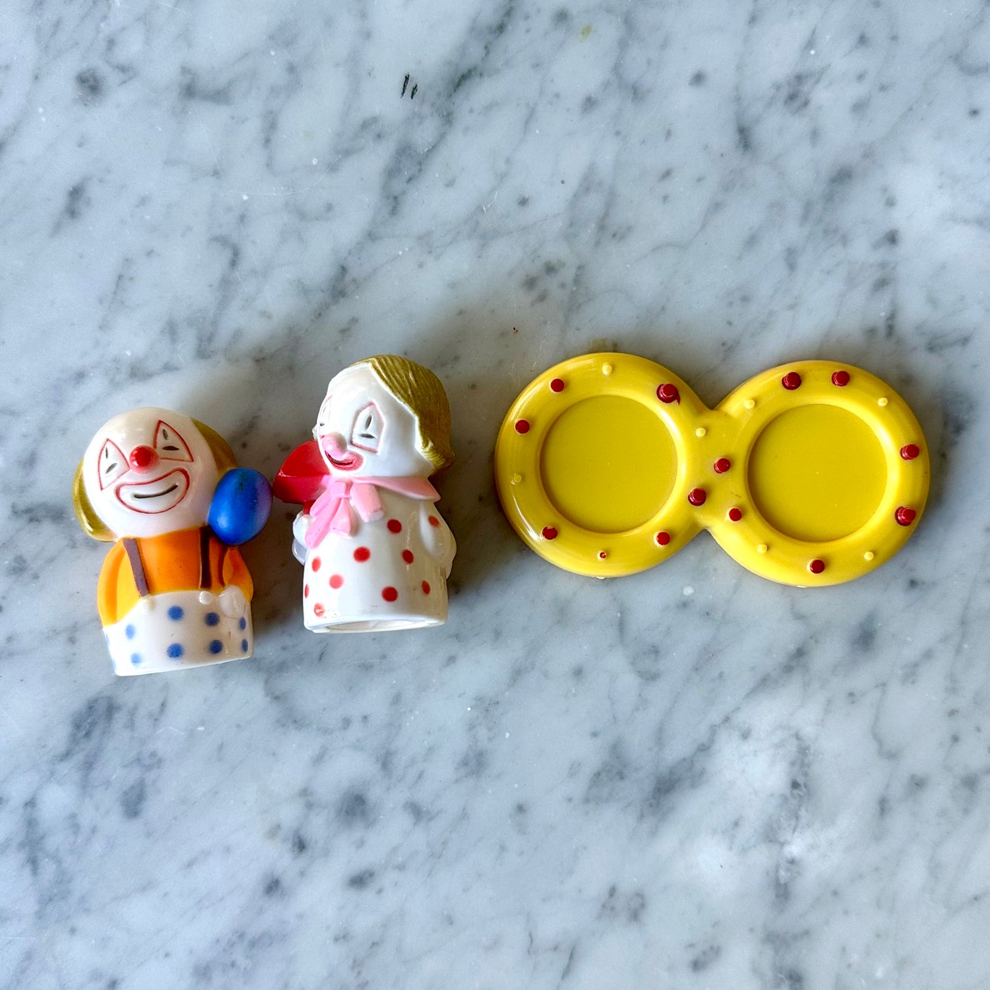 Vintage Clown Salt and Pepper Shakers