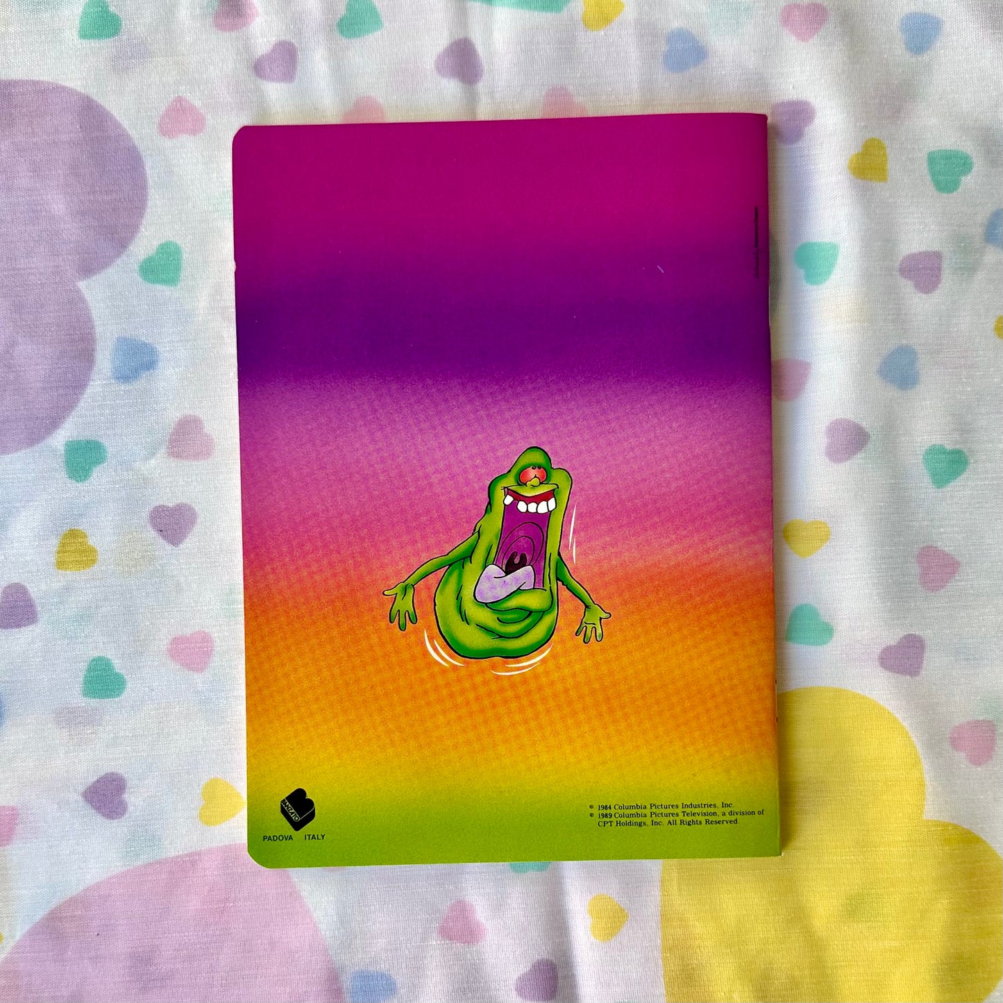 1989 The Real Ghostbusters Notebook