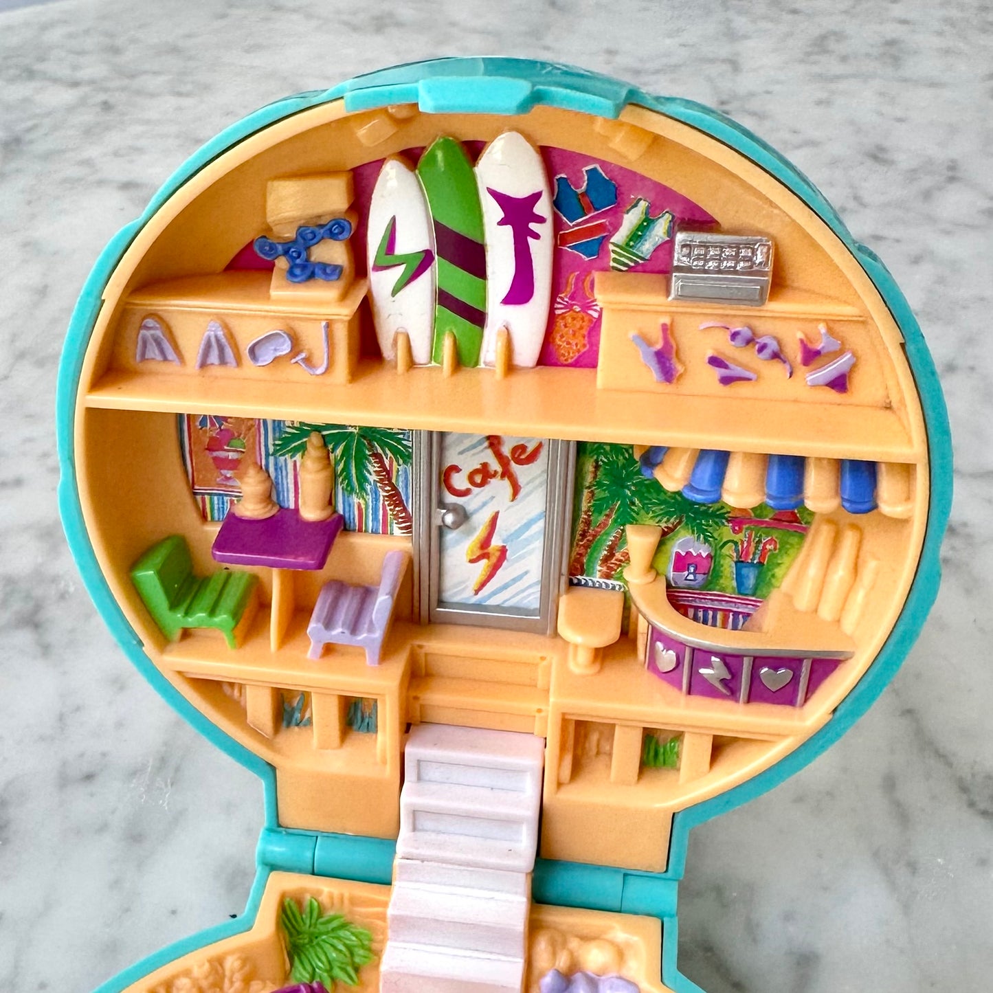 1989 Polly Pocket Beach Party Compact