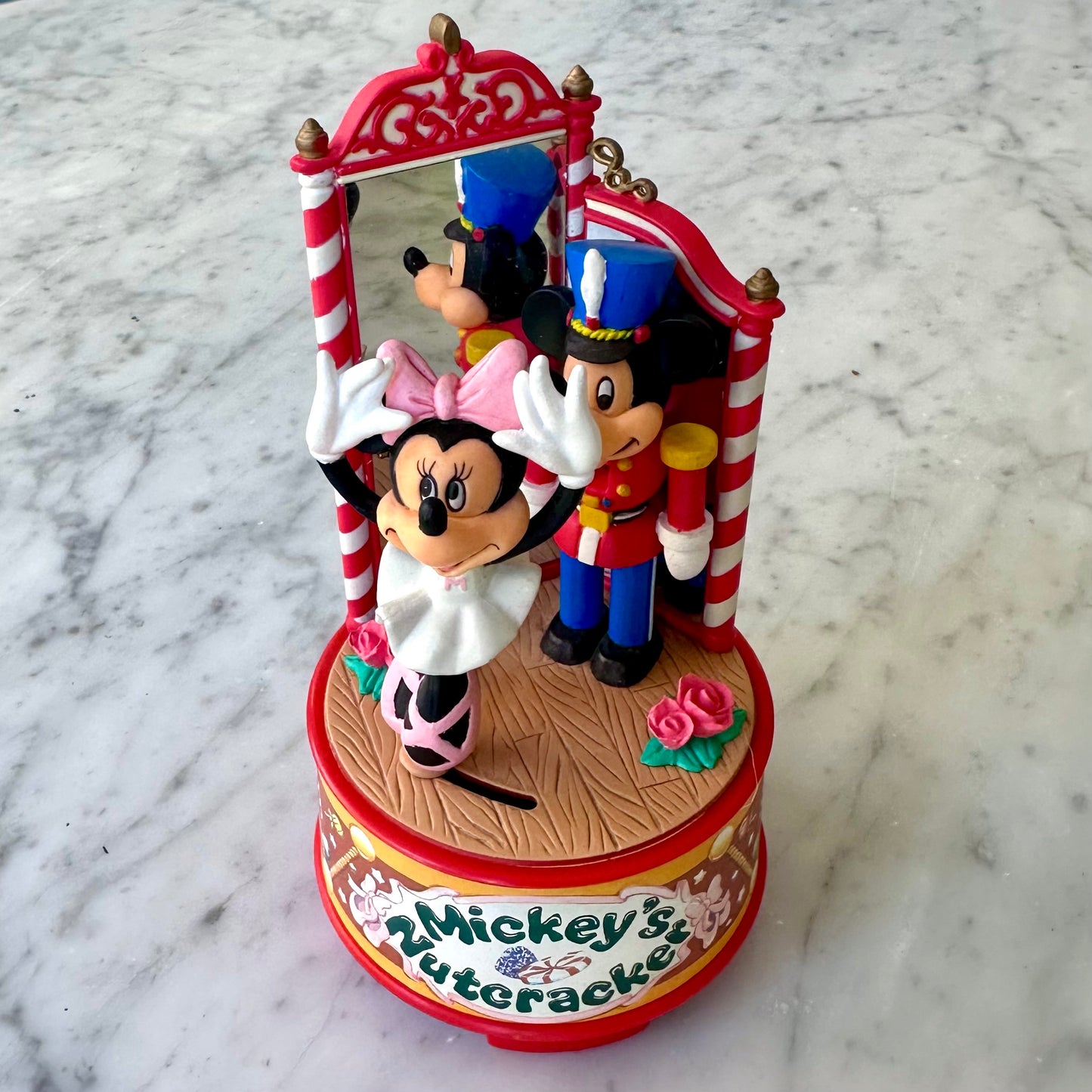 90’s Enesco Mickey’s Nutcracker Music Box