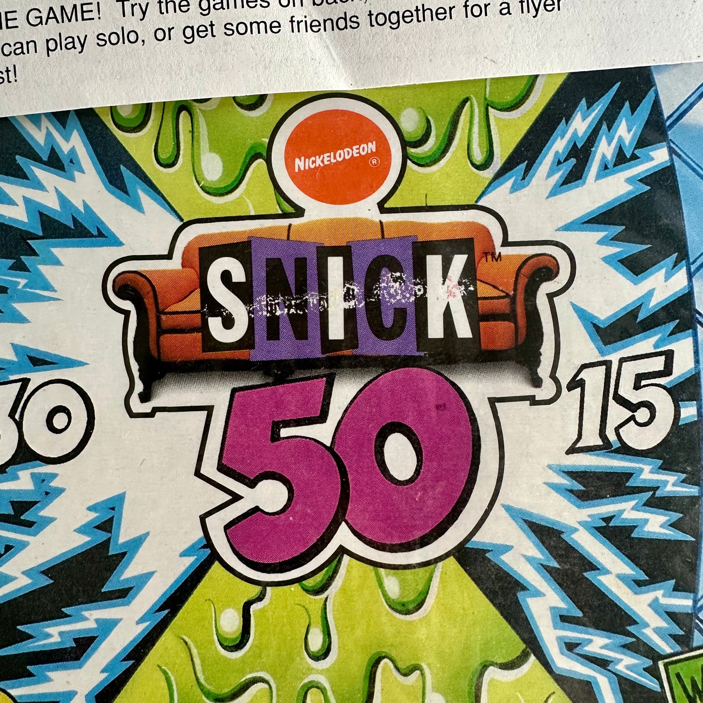 1994 Nickelodeon SNICK Target Toss Game
