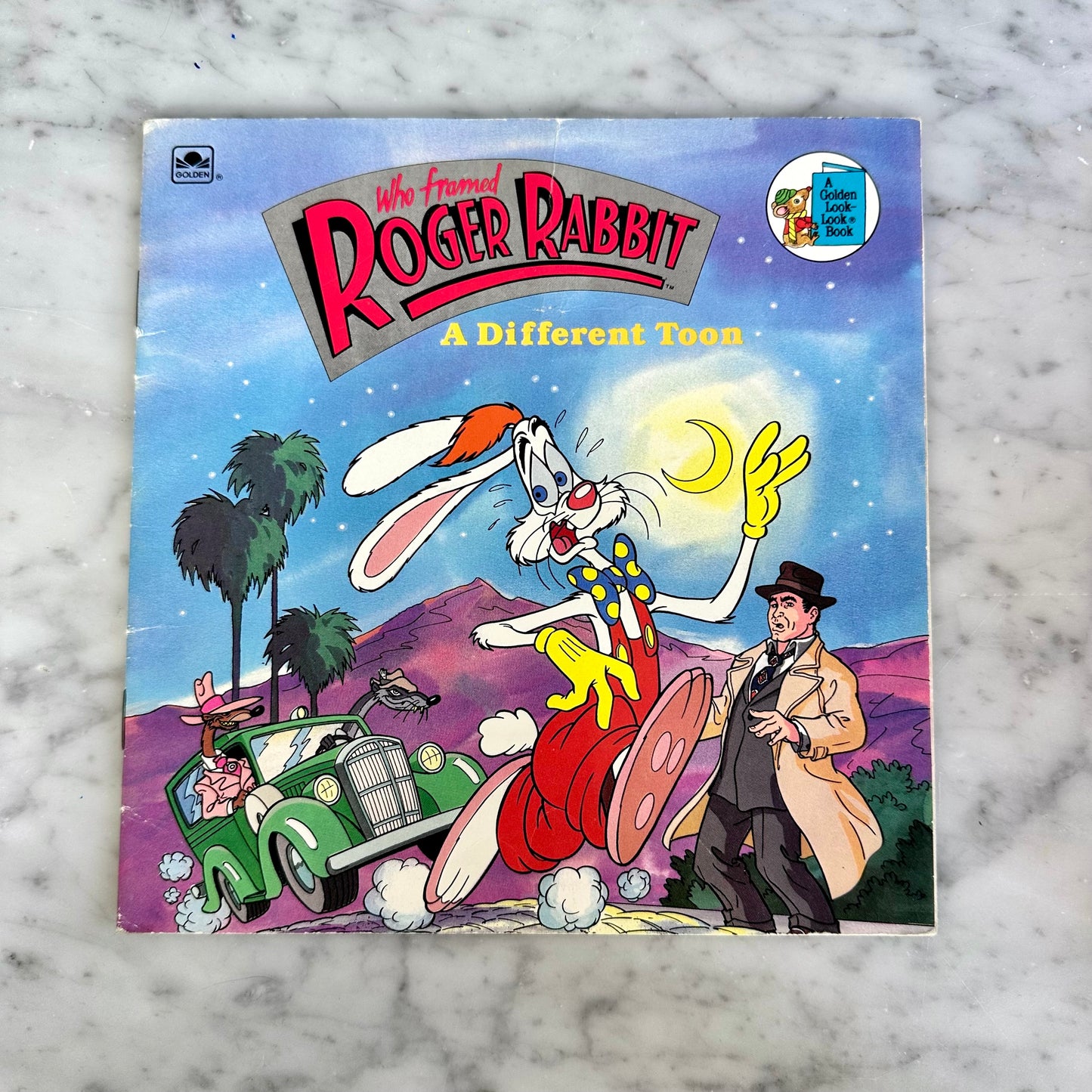 Who Framed Roger Rabbit “A Different Toon” Book