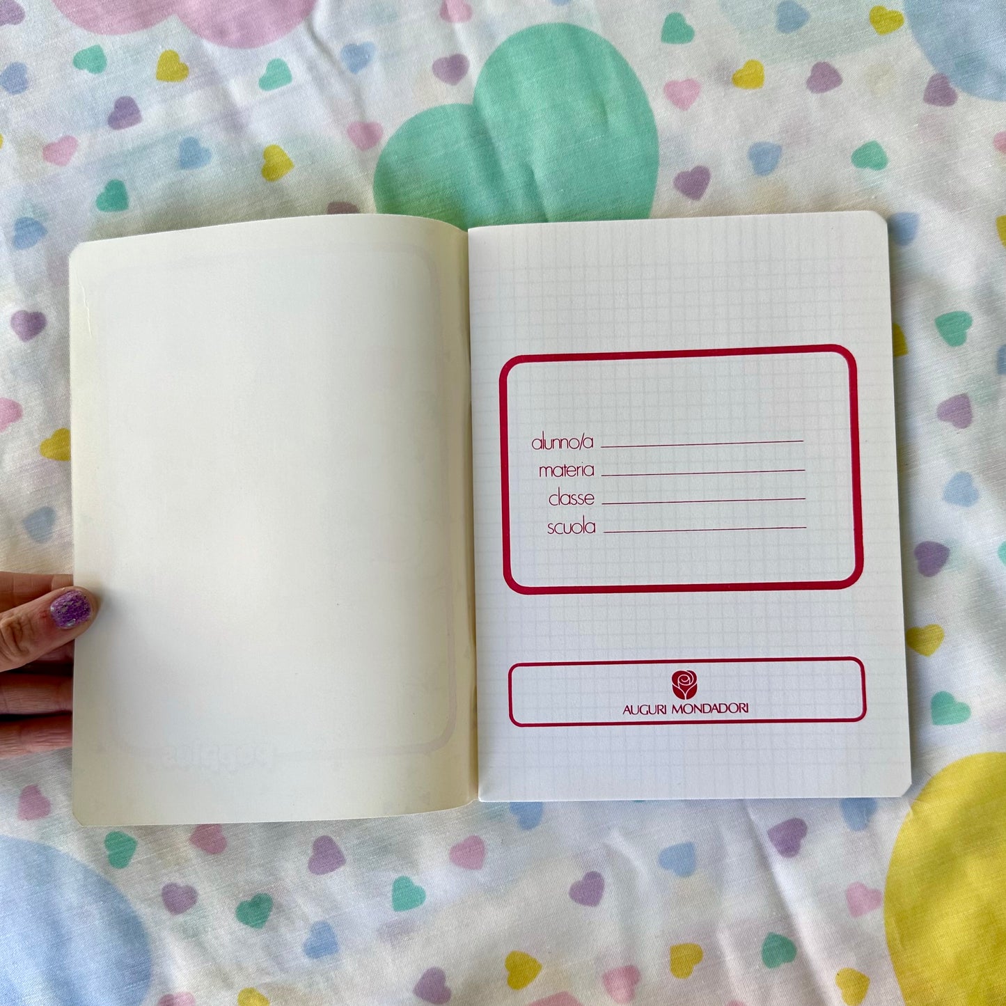 80’s Dead Stock Popple Notebook