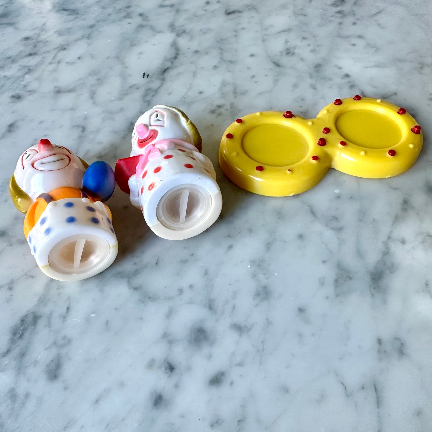 Vintage Clown Salt and Pepper Shakers