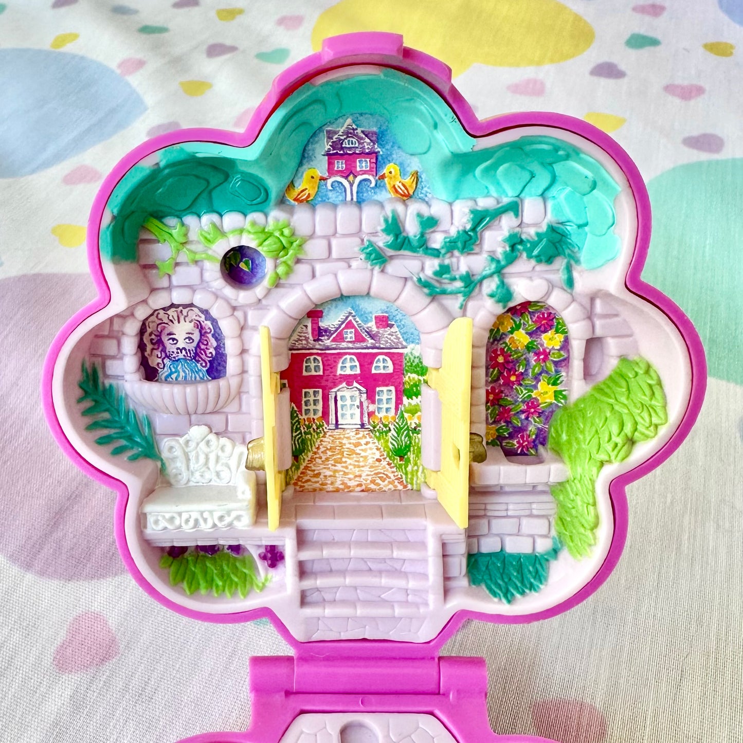 1990 Polly Pocket Garden Surprise Compact