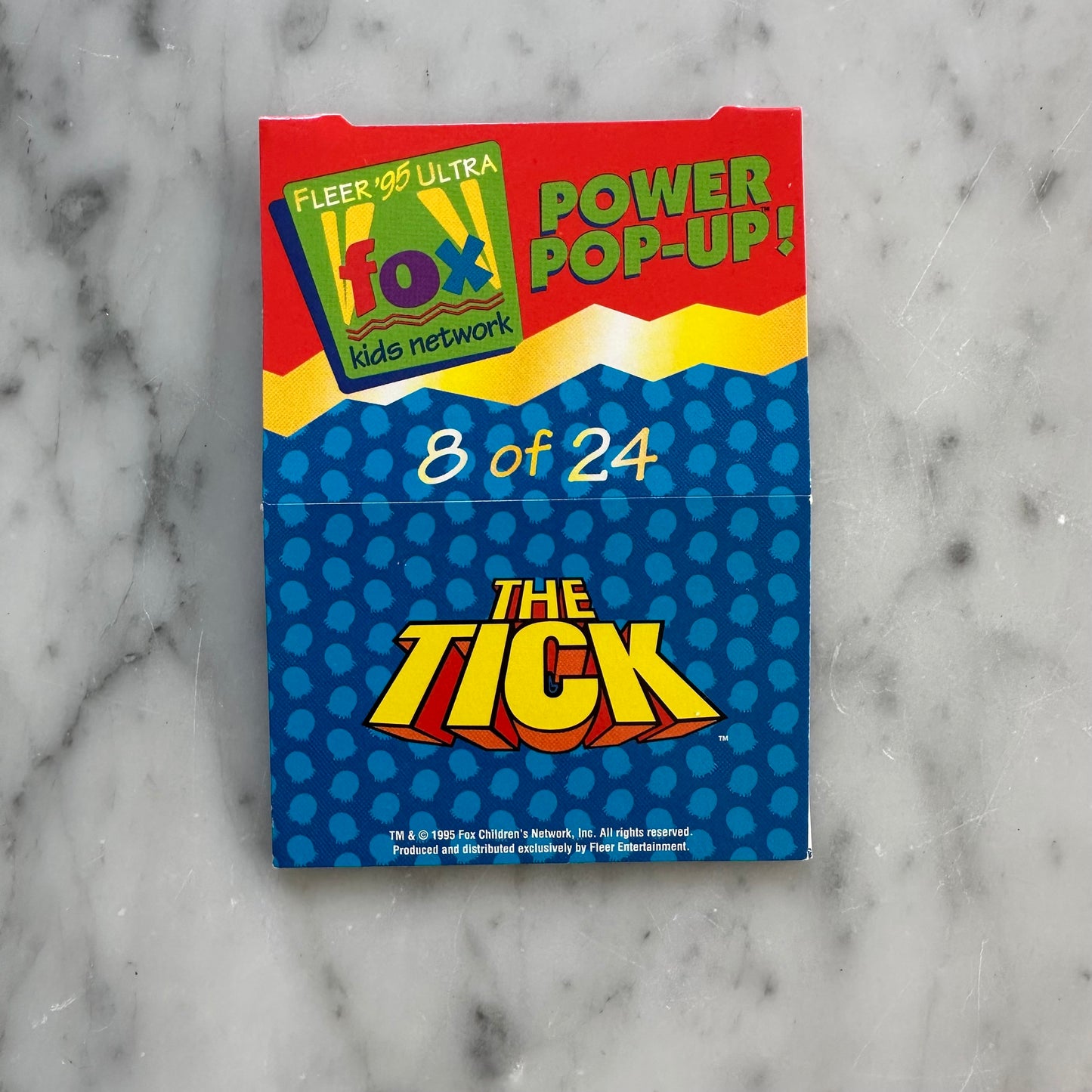 1995 Fox Kids The Tick Pop Up Card