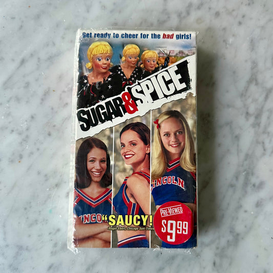 Sugar & Spice Blockbuster VHS