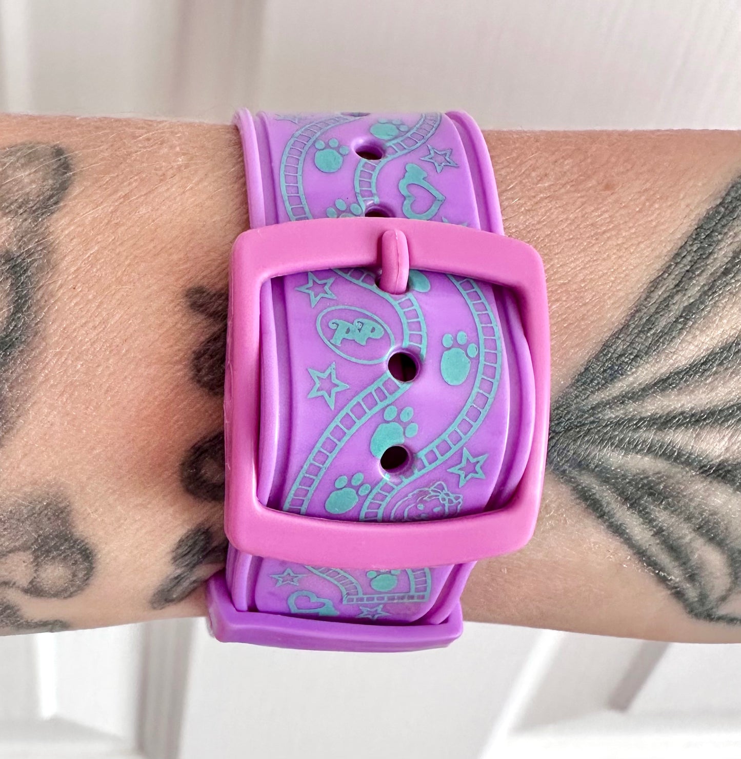 1995 Polly Pocket Polly Loves Kitty Pet Parade Watch Bracelet
