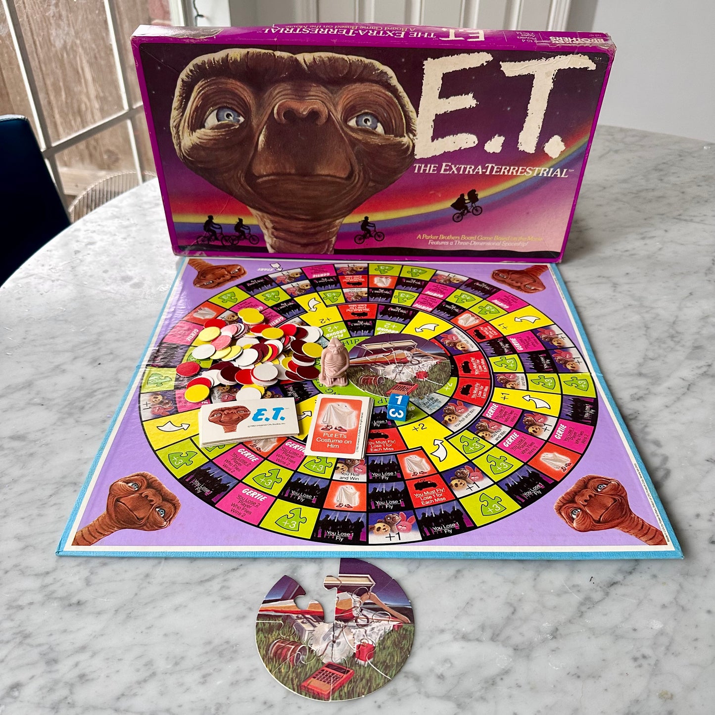 1982 E.T. Board Game