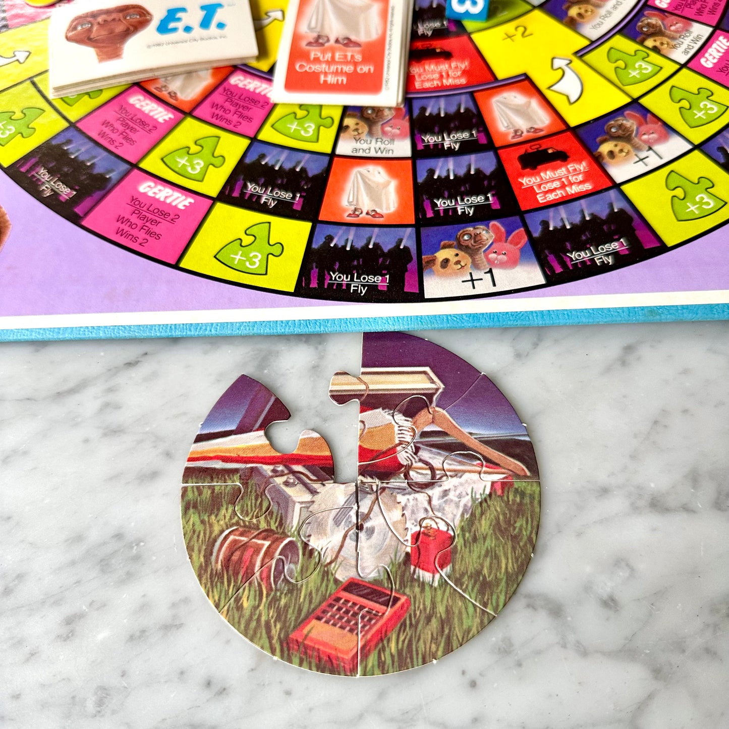1982 E.T. Board Game