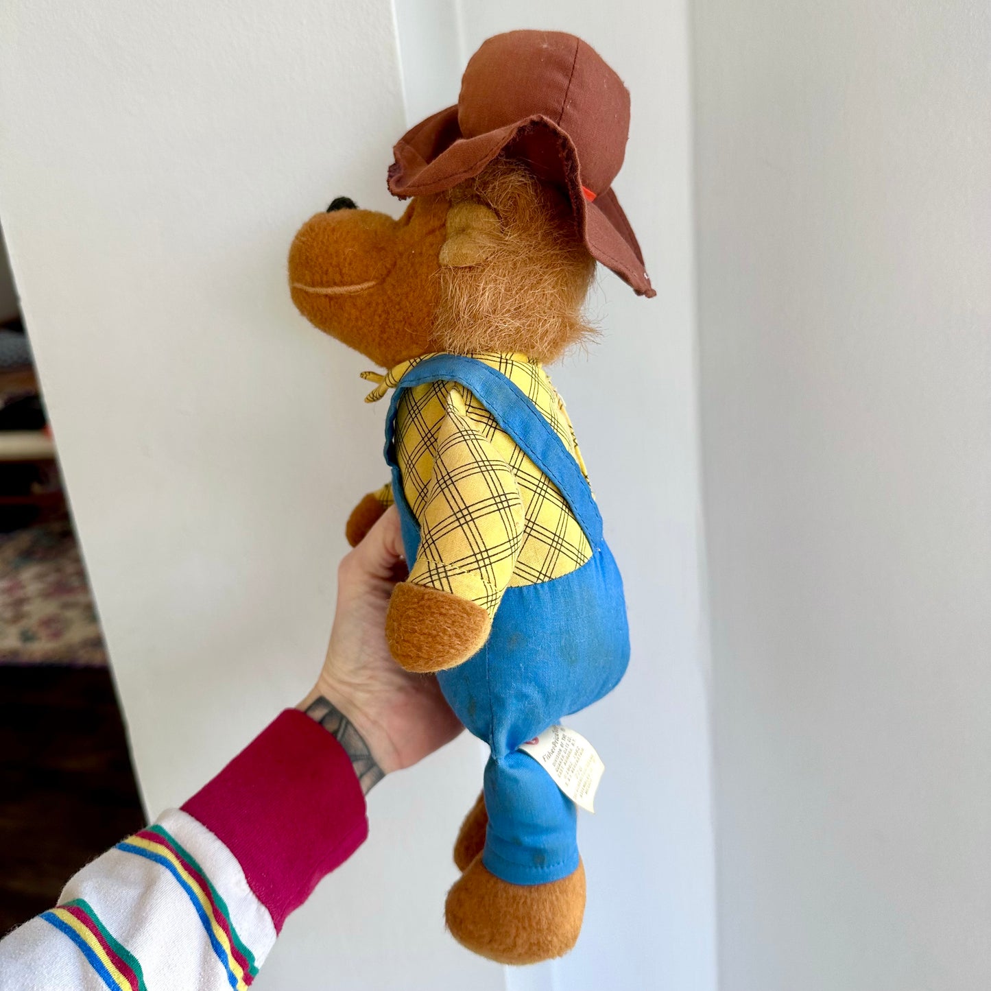 1982 Fisher Price Berenstein Bears Papa Bear Plush
