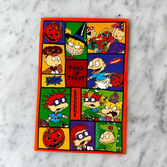 90’s Nickelodeon Rugrats Halloween Sticker Sheet