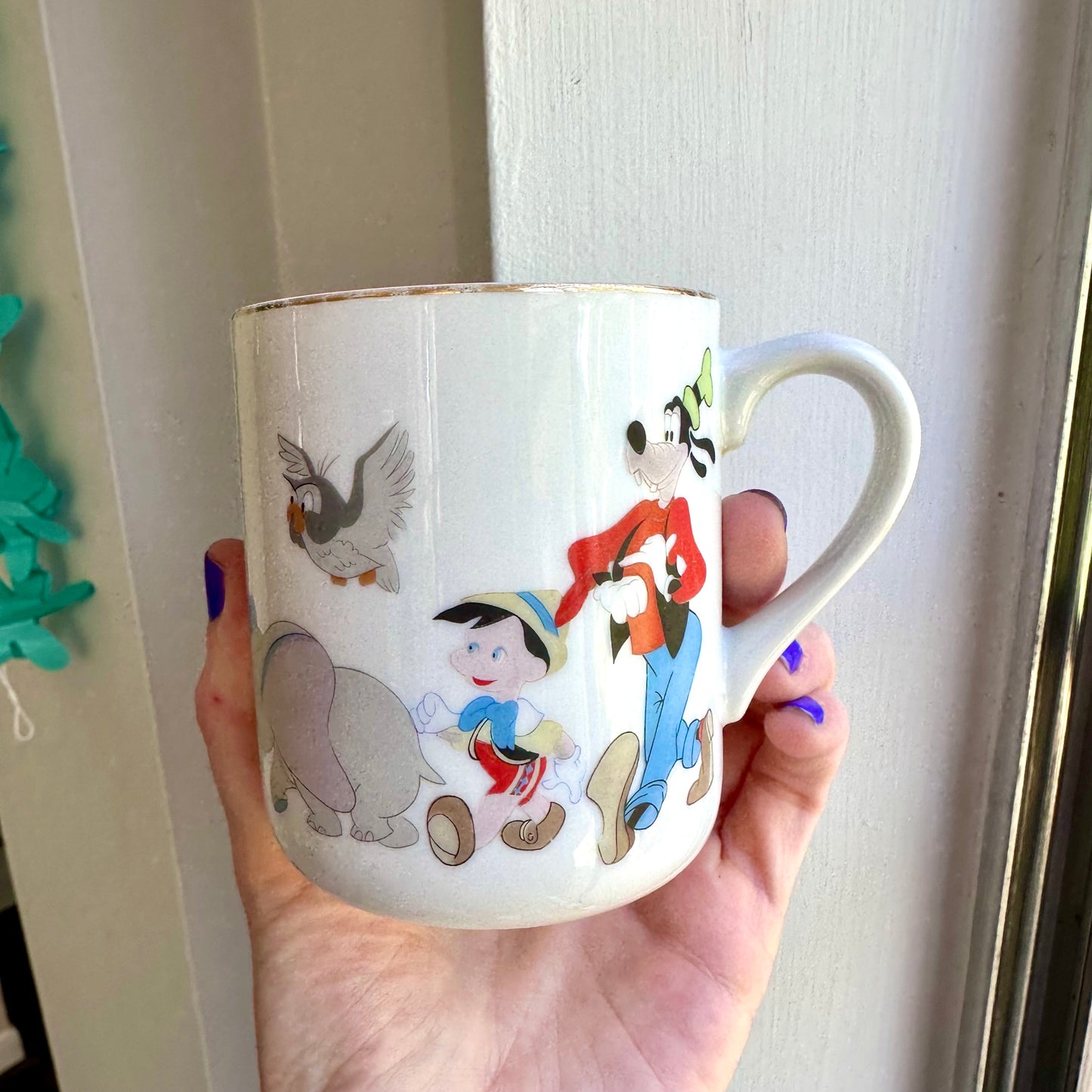 Vintage Japanese Disney Parade Mug