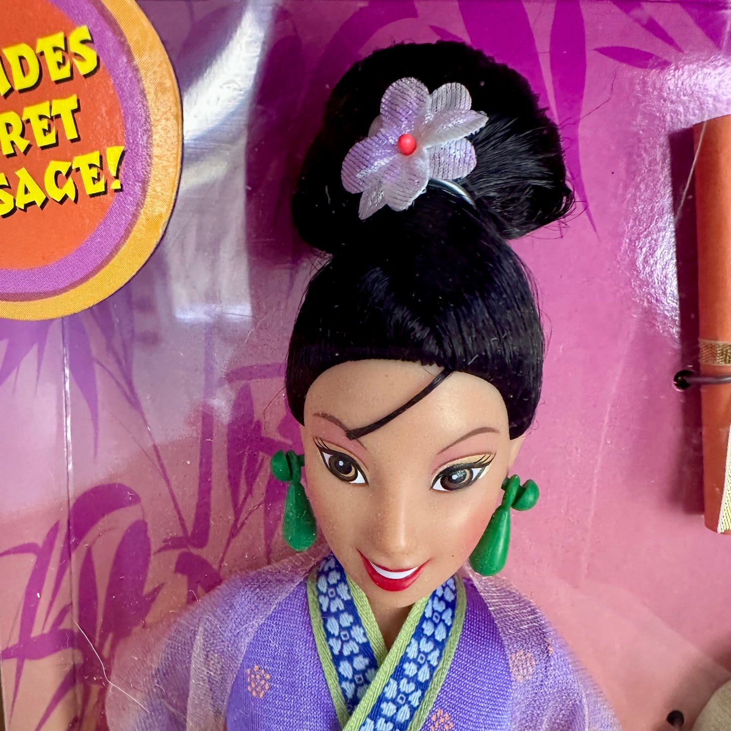 1997 Disney Hearts of Honor Mulan and Shang Dolls in Box