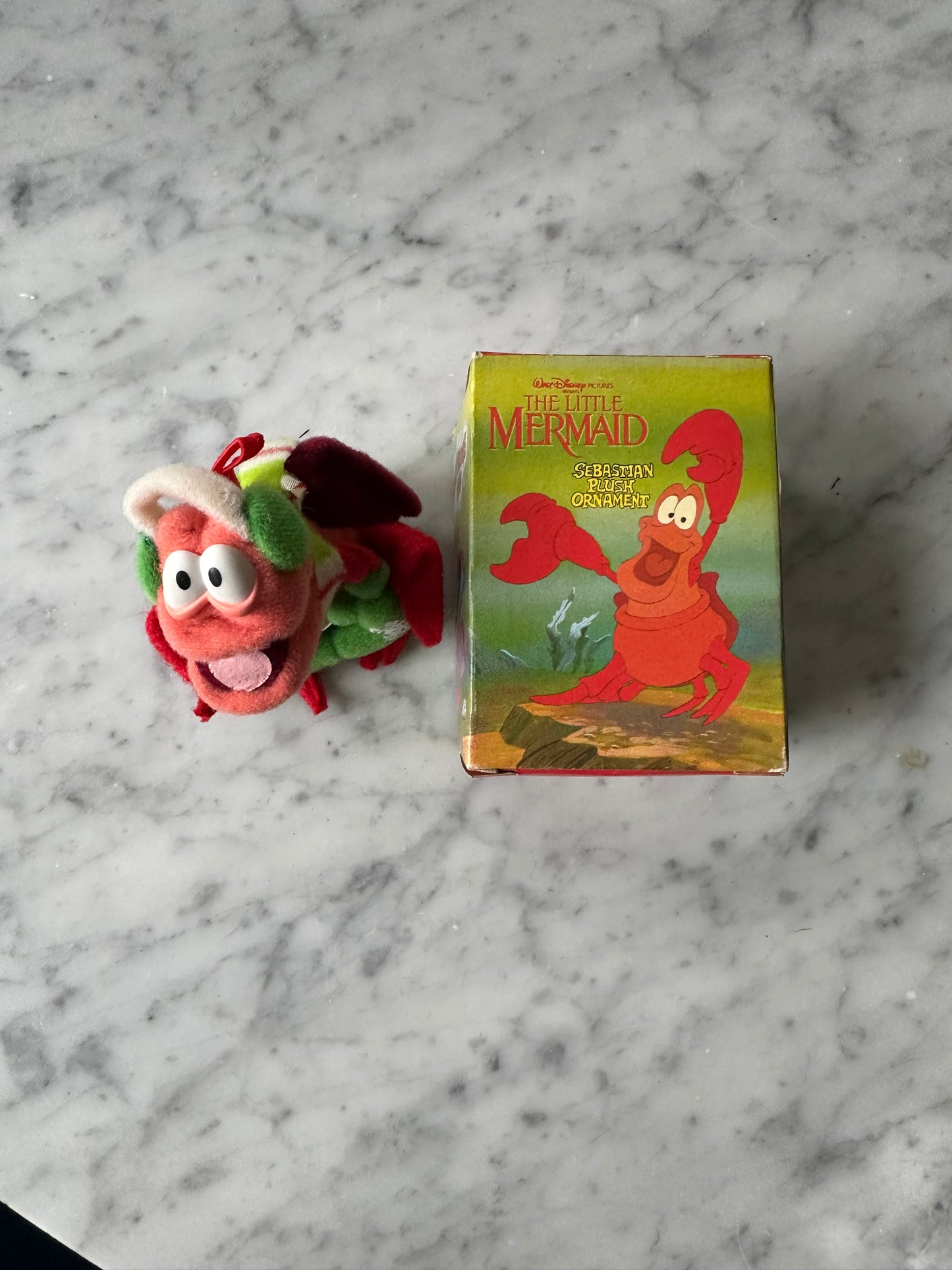 1989 McDonald’s The Little Mermaid “Sebastian” Plush Ornament