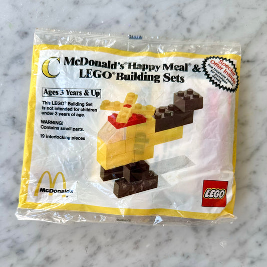 1986 McDonald’s Happy Meal & LEGO Building Set