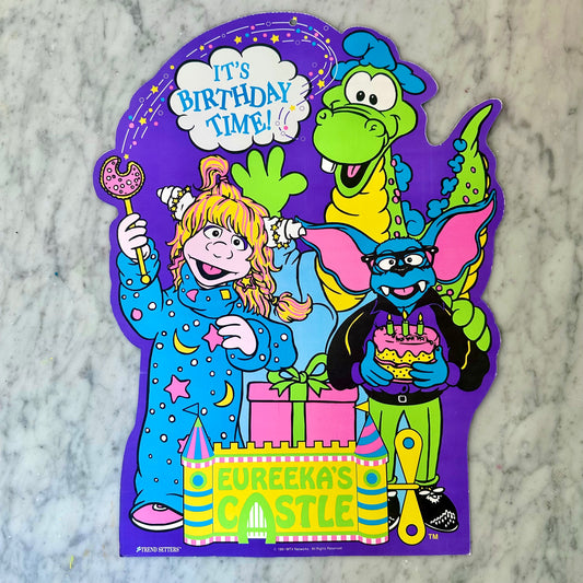 1991 Eureeka’s Castle Die Cut Birthday Cutout