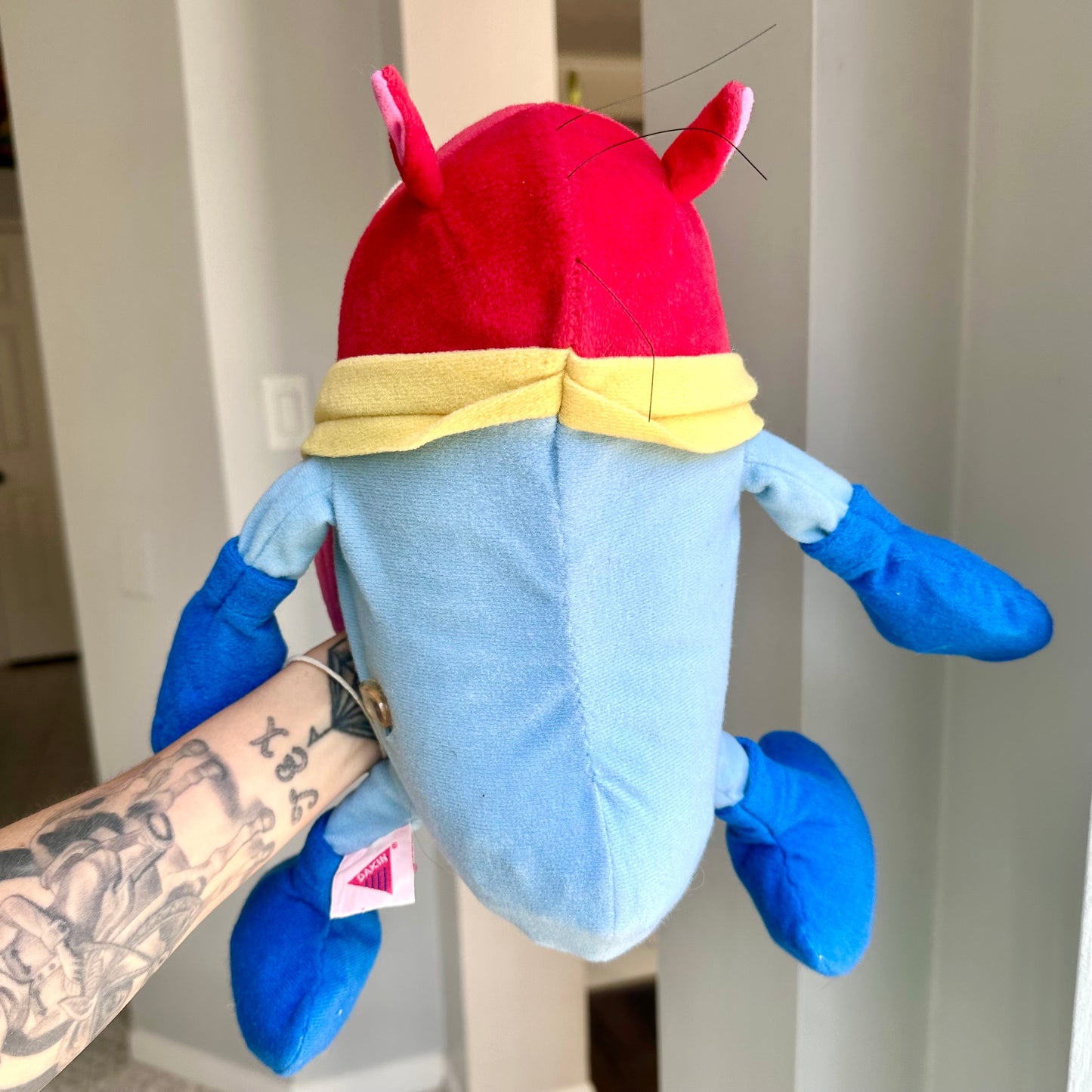 1992 Dakin Ren & Stimpy Inflatable Plush