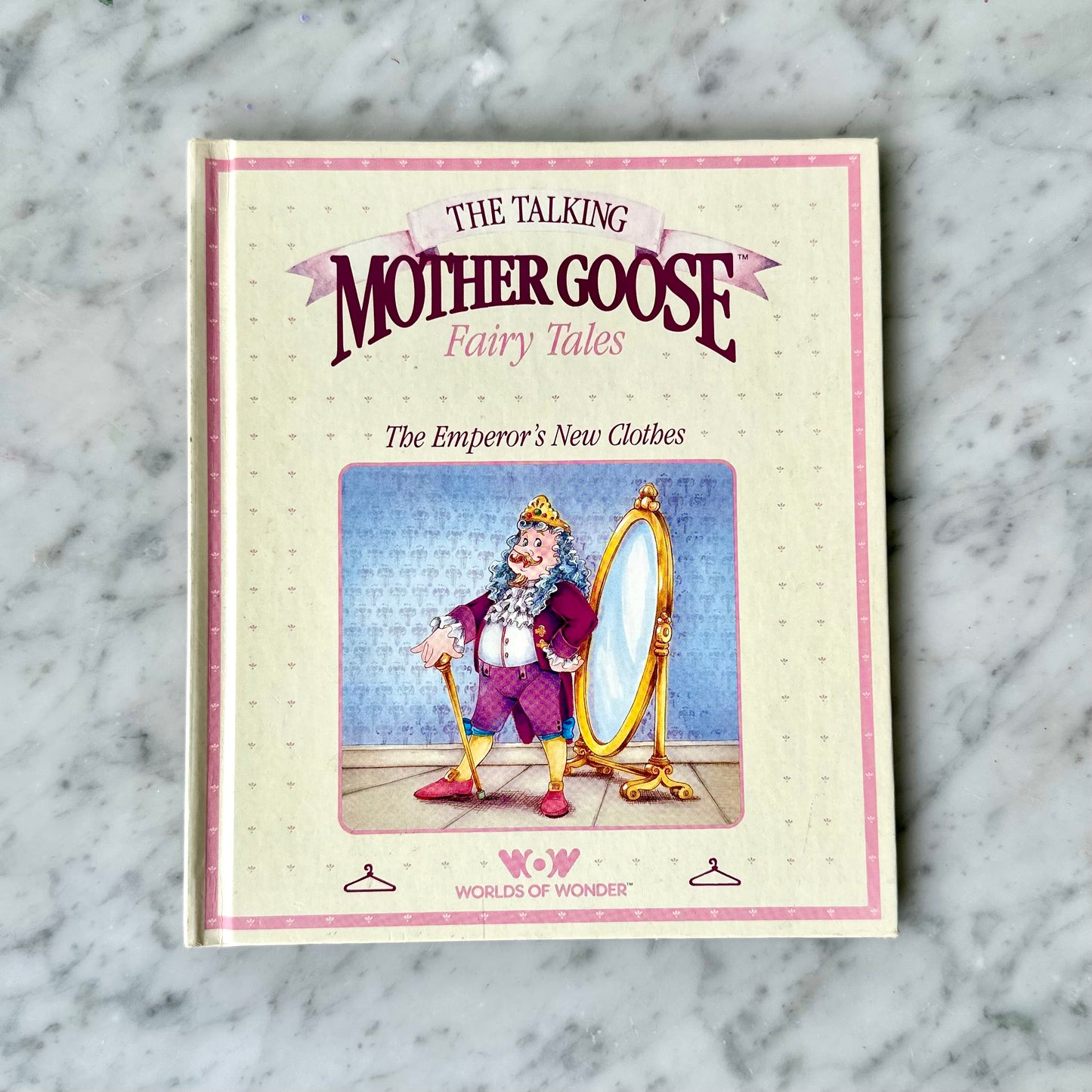 1986 WOW The Talking Mother Goose “The Emperor’s New Clothes” Book